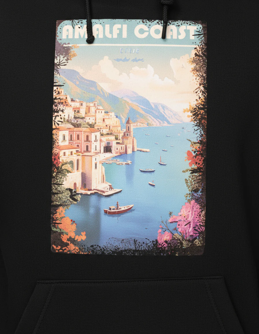 LCTB: Amalfi Resort Hoodie - Black - Image 3