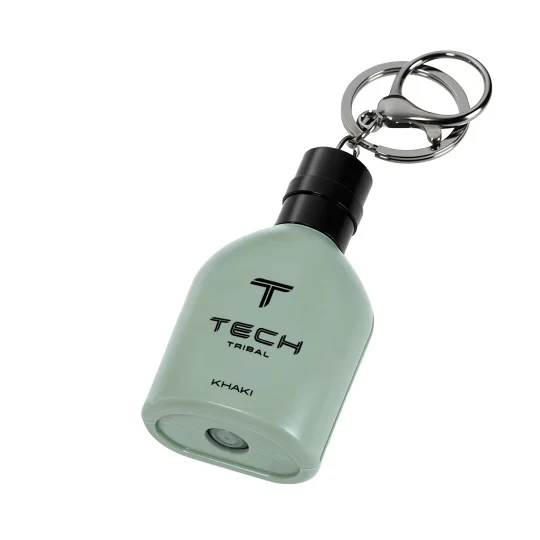 Khaki Eau De Parfum Refillable Keyring - 3ml - Image 2