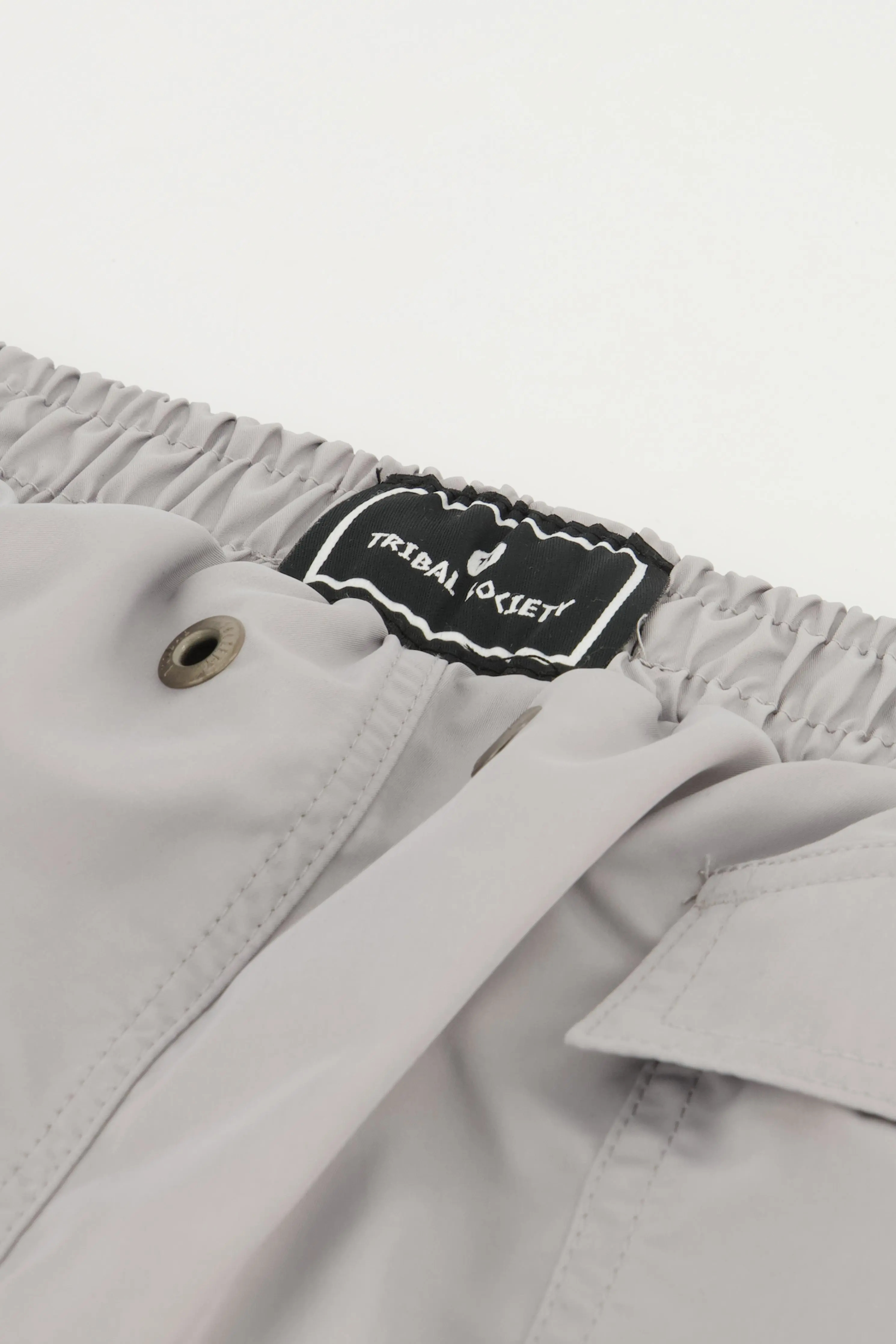 LCTB: Kid's Tribal Society Swim Shorts - Grey - Image 3