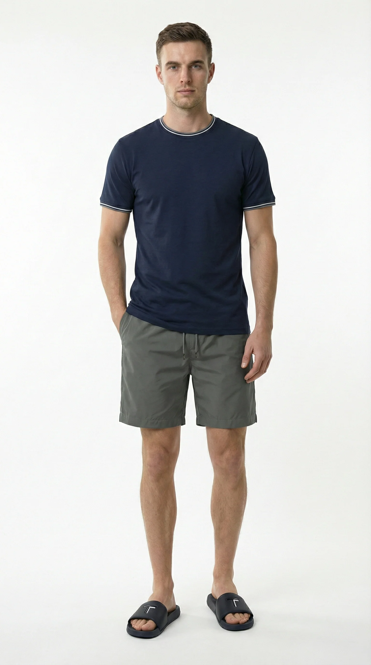 Luxe 26 Swim Shorts - Dark Grey - Image 4