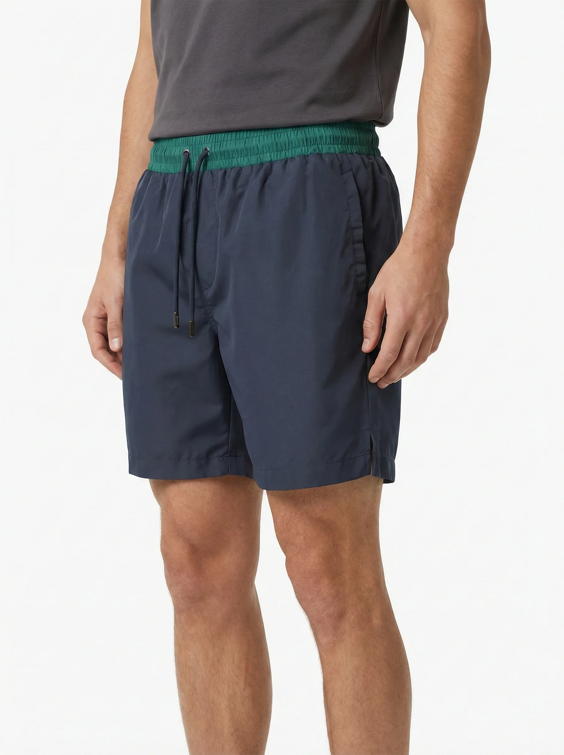 Luxe 26 Swim Shorts - Dark Green - Image 3