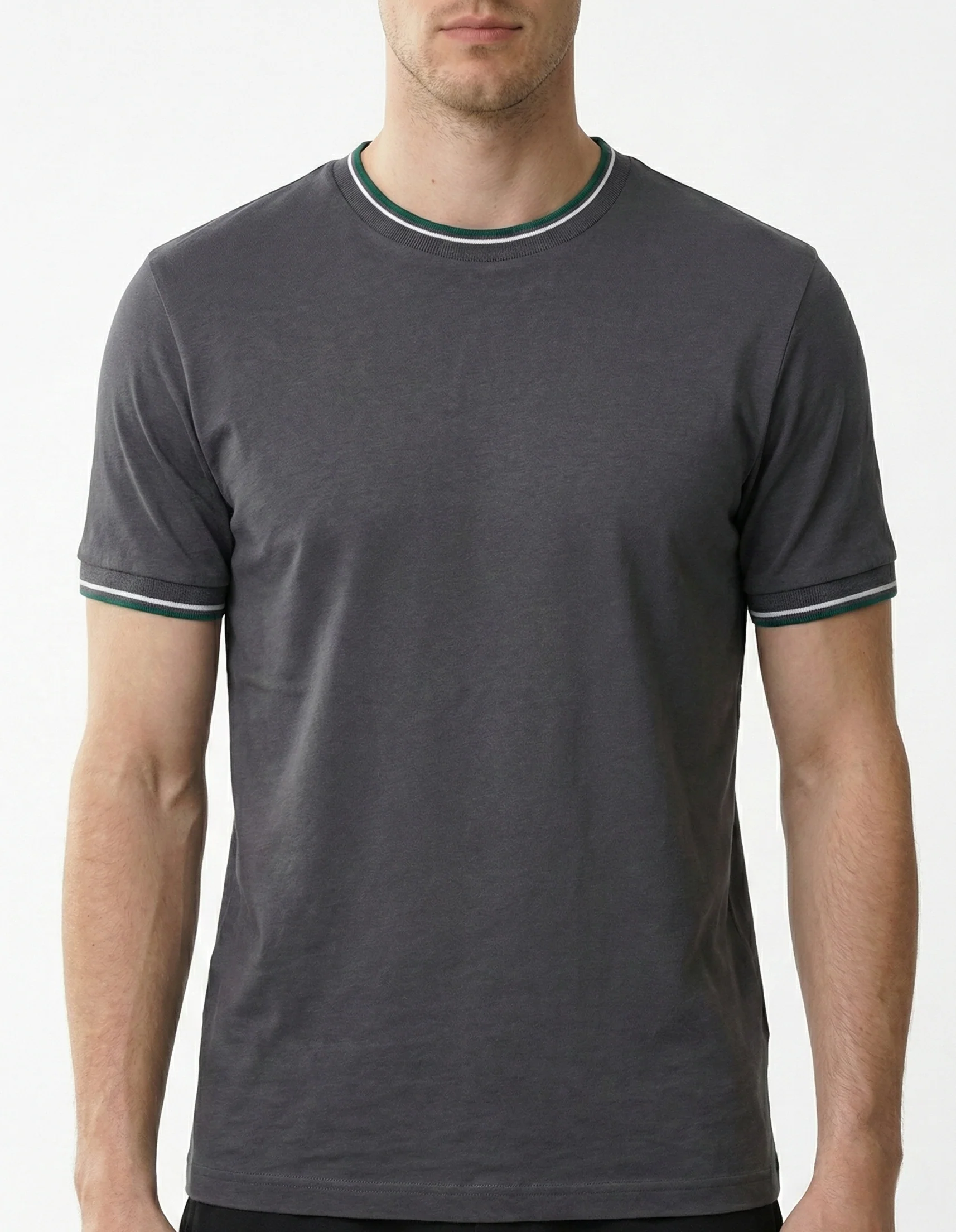 Luxe 26 T - Dark Grey/ Green Trim