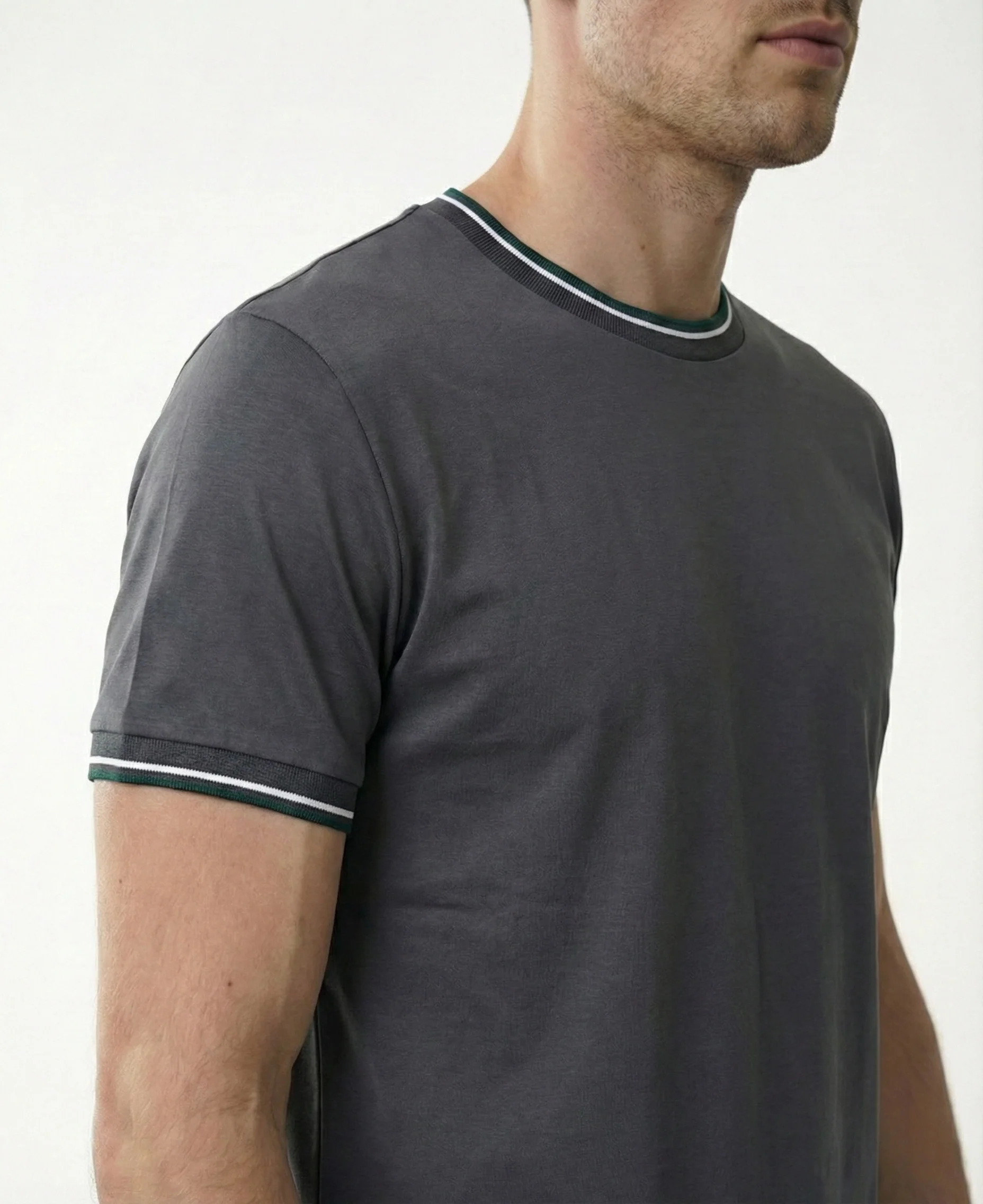 Luxe 26 T - Dark Grey/ Green Trim - Image 3