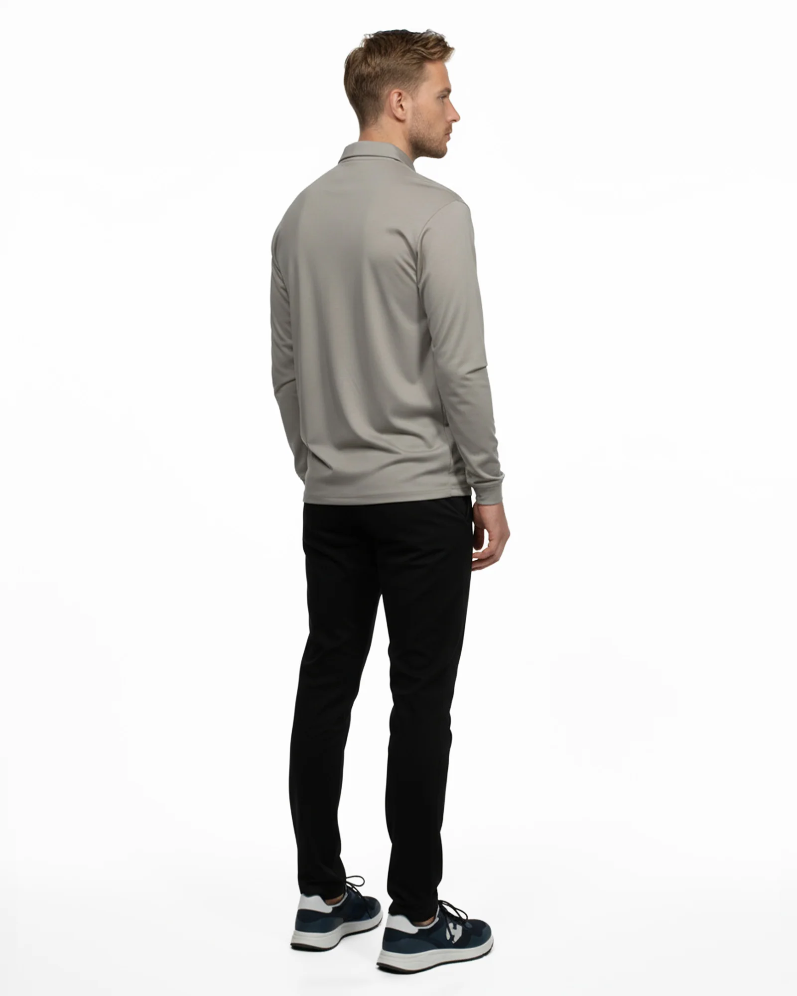 Luxe Button Through Shirt - Silver - Image 4