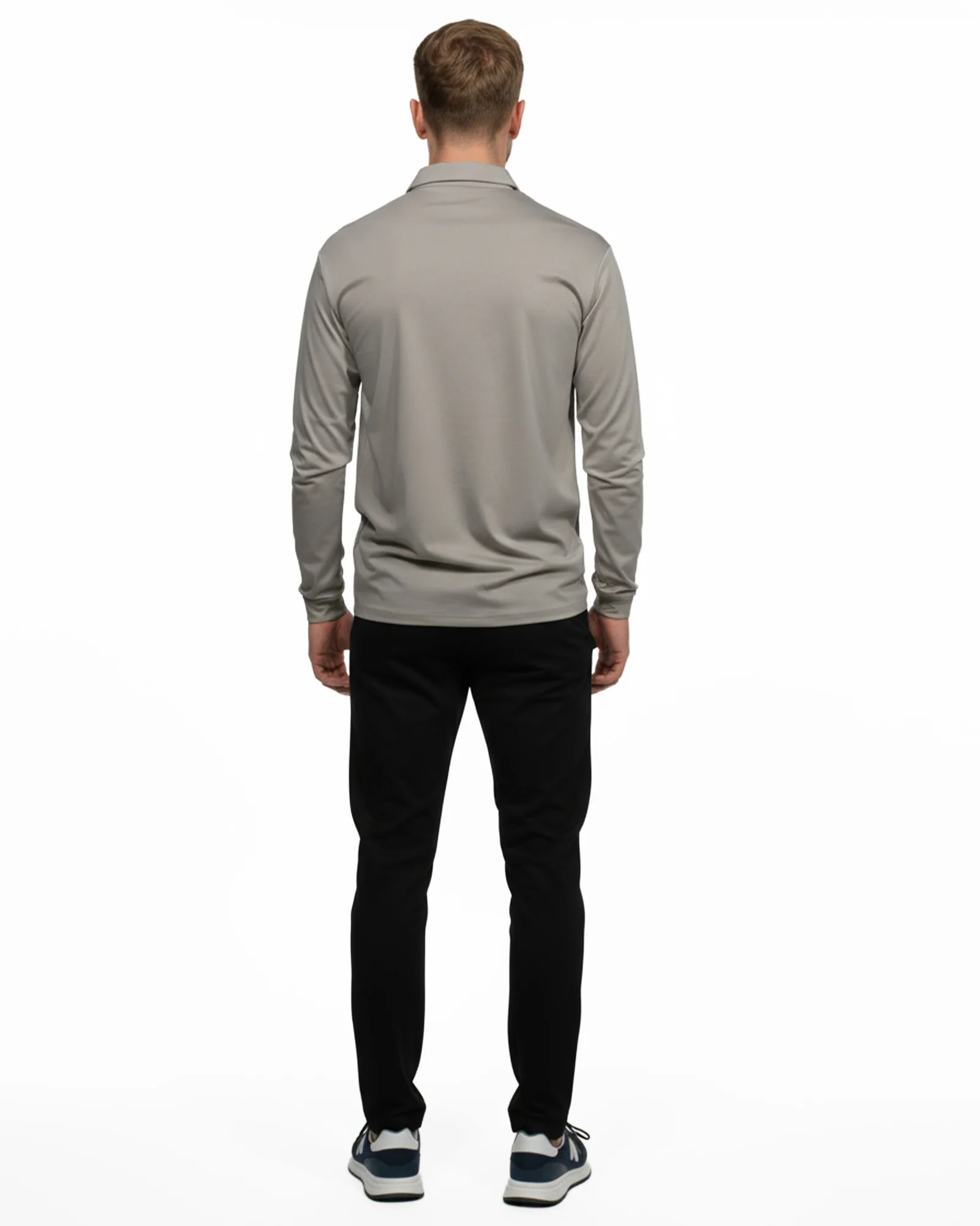 Luxe Button Through Shirt - Silver - Image 5