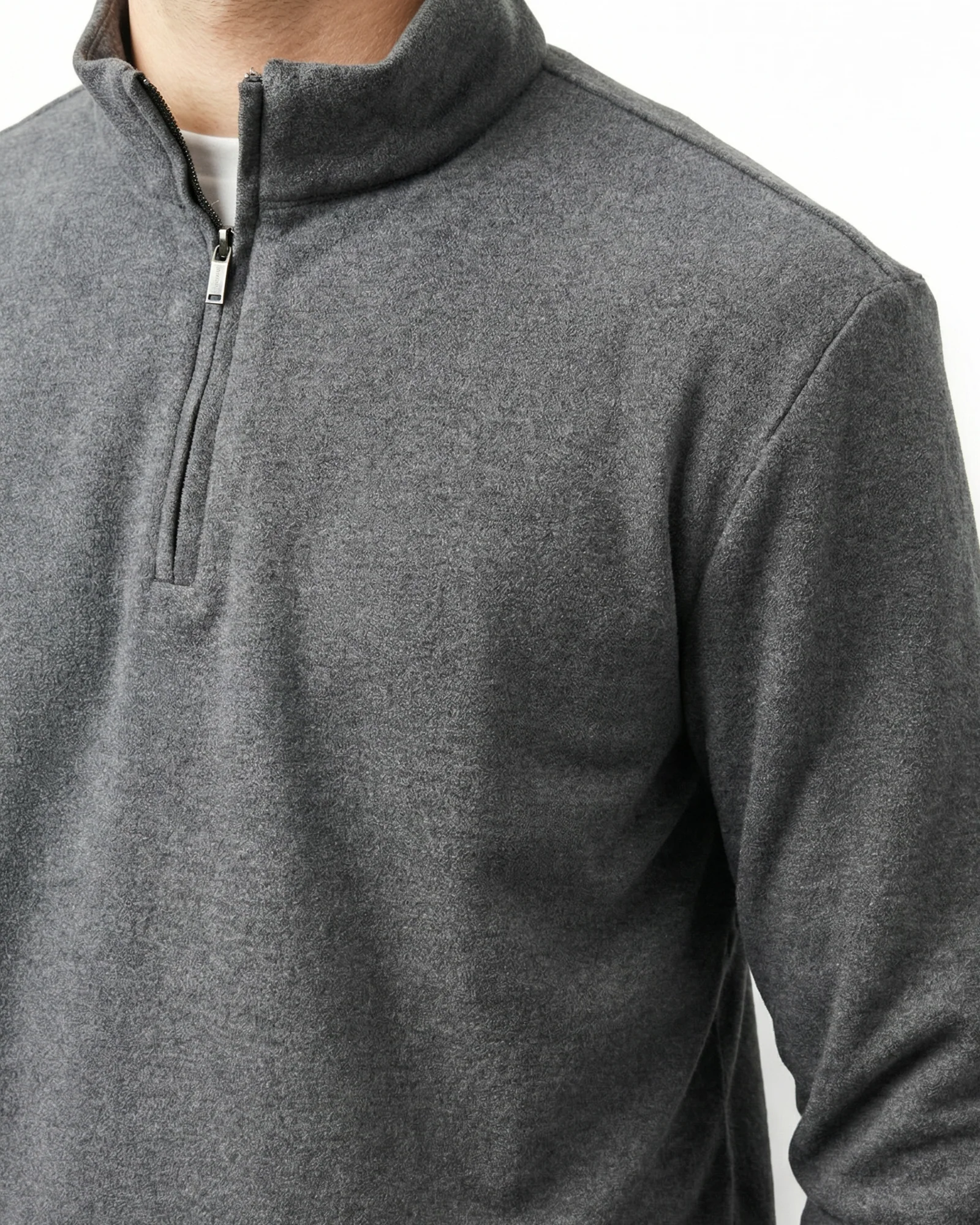 Luxe Fleece - Grey - Image 3