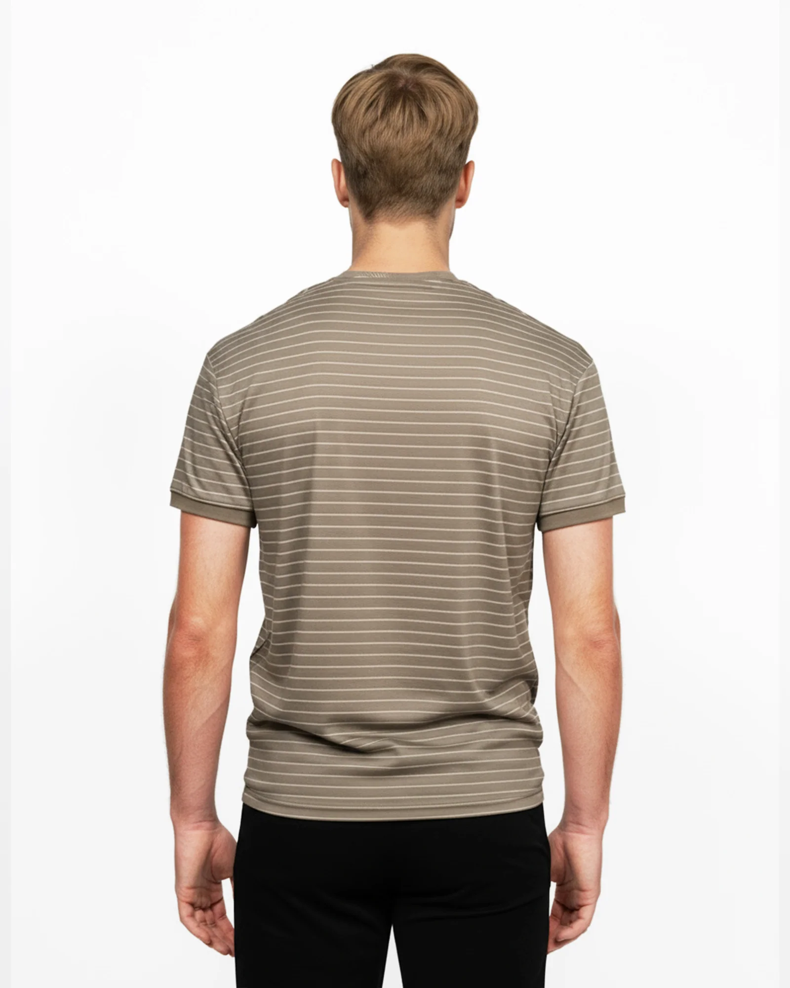 Luxe T - Biscuit Stripe - Image 4