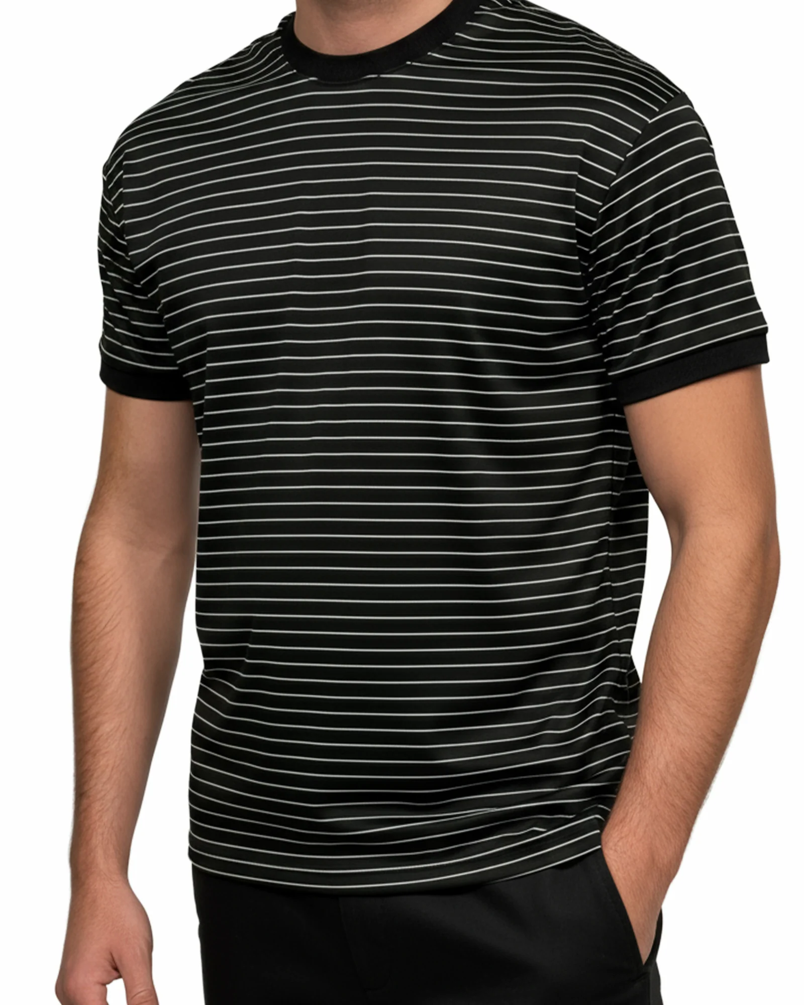 Luxe T - Black Stripe - Image 3