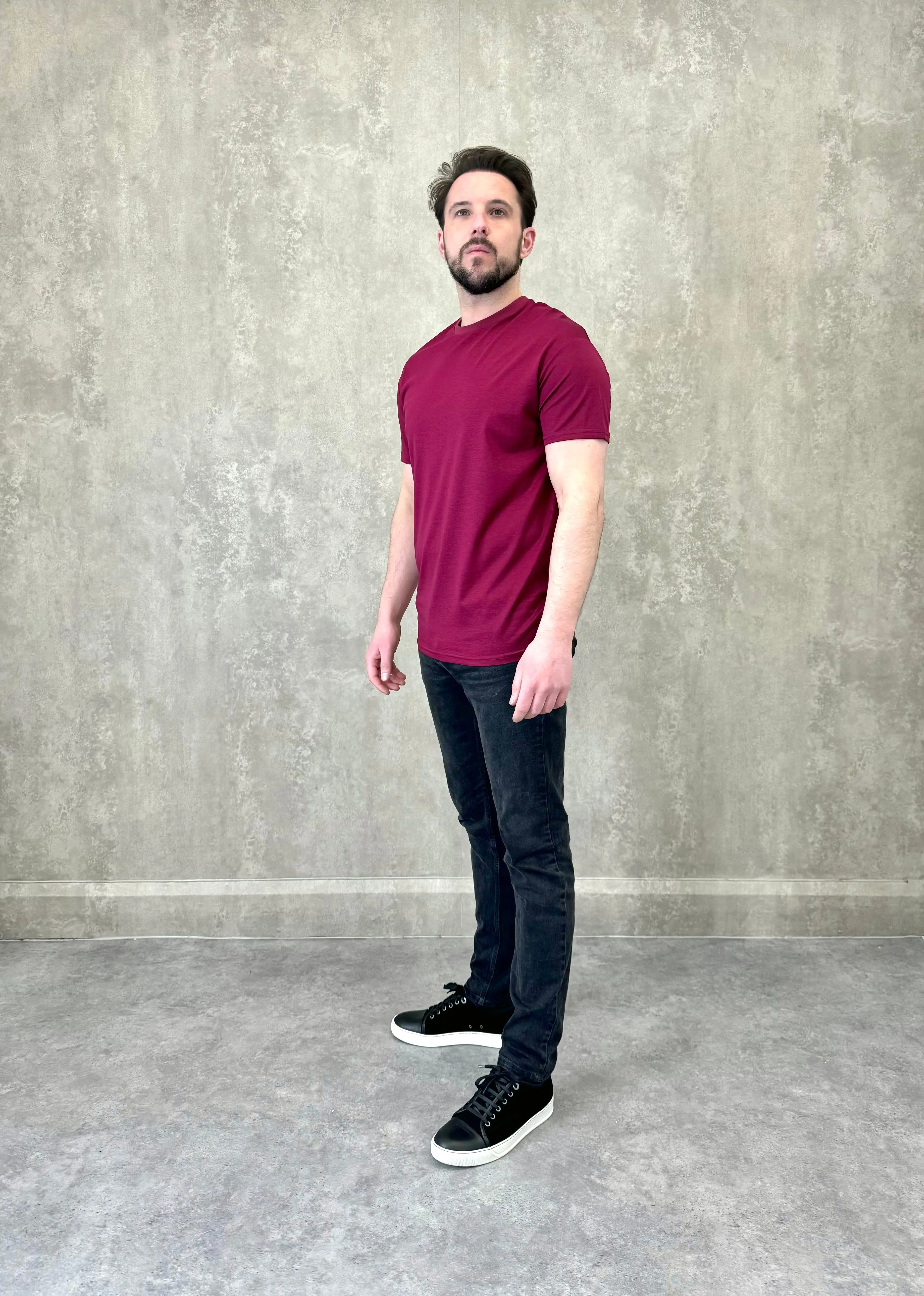 LCTB: Luxury Collection T Shirt - Burgundy - Image 2