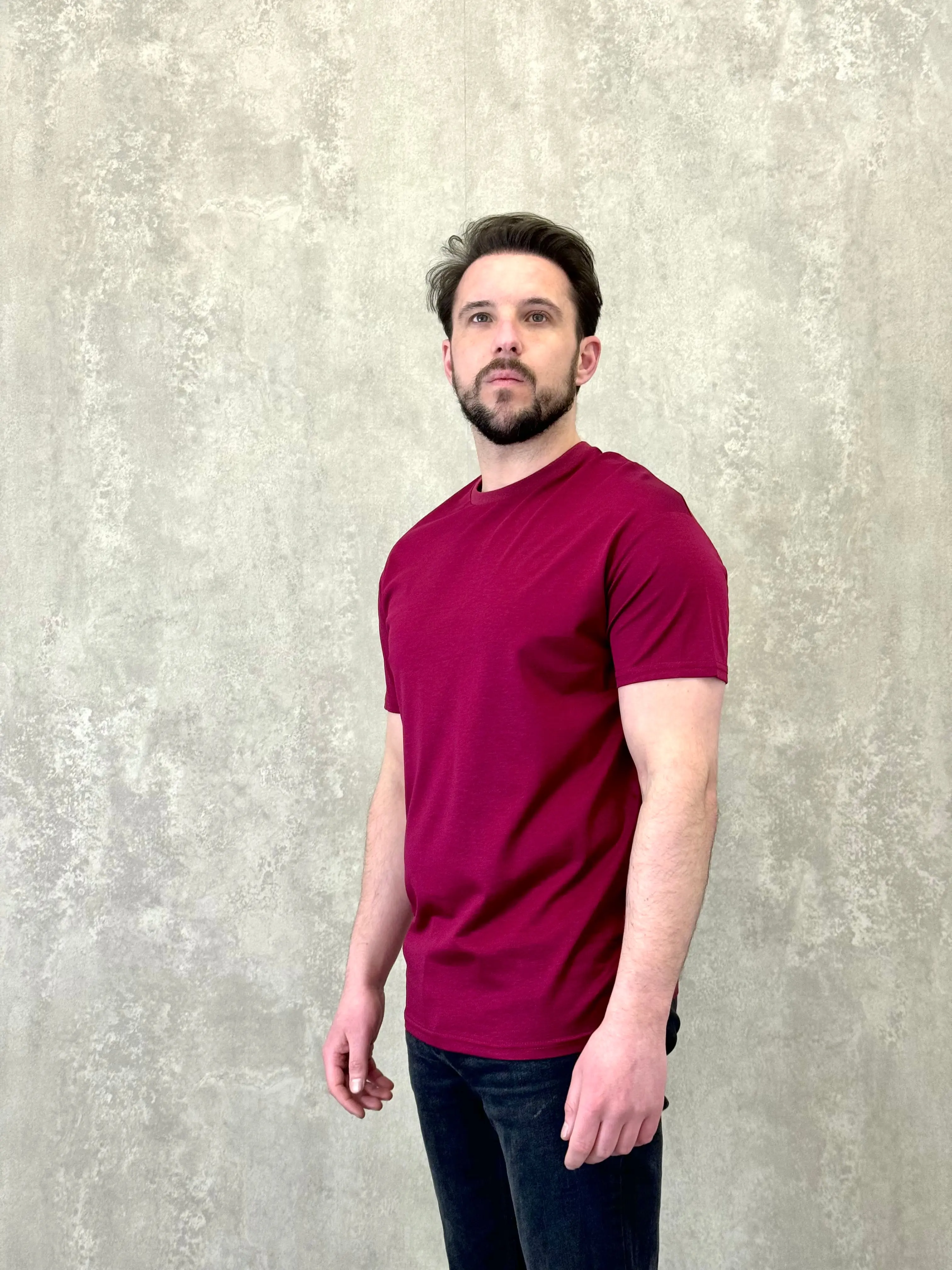 LCTB: Luxury Collection T Shirt - Burgundy - Image 3