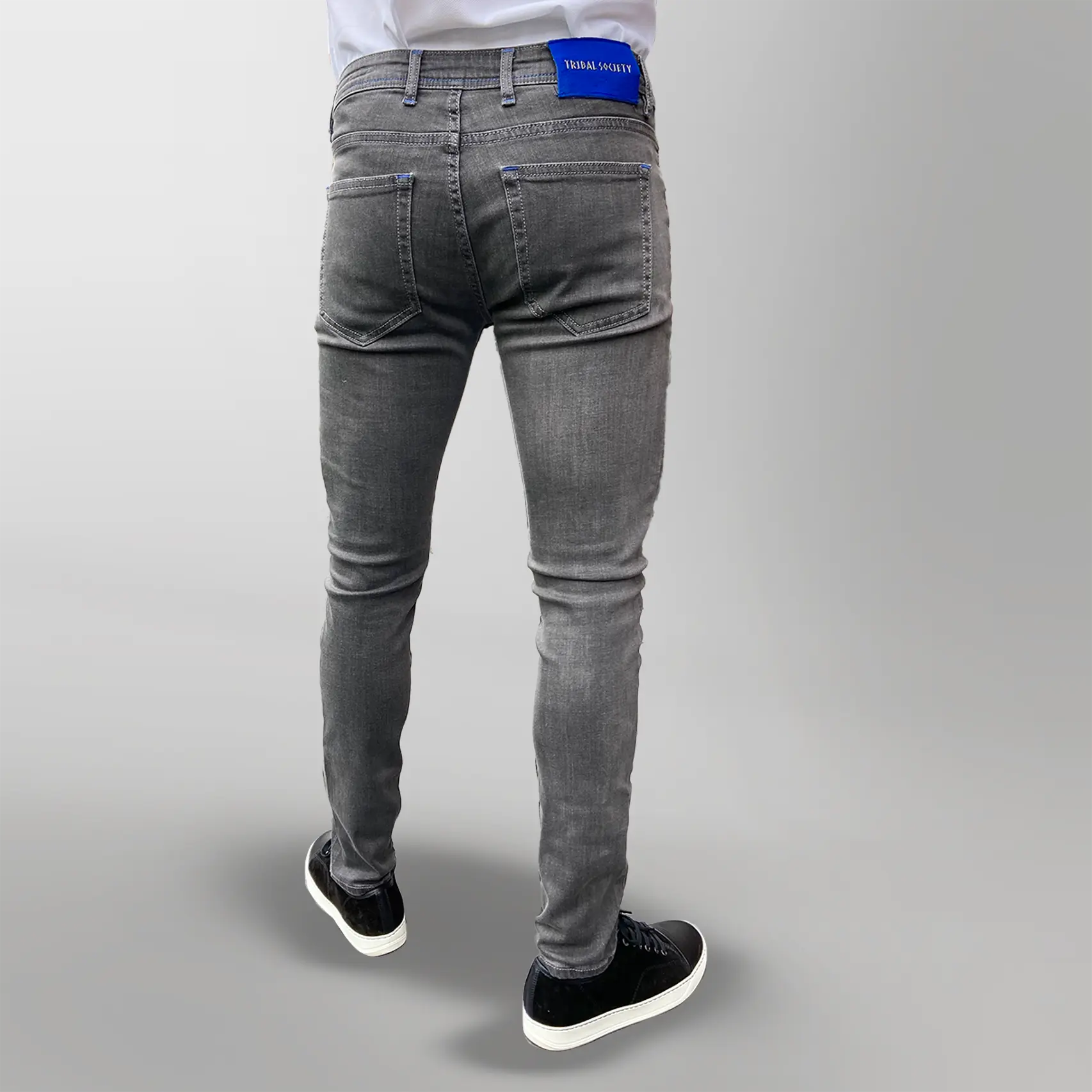 LCTB: 008 Luxury Edition Slim  fit - Mid Grey - Image 3