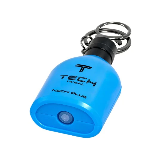 Neon Blue Eau De Parfum Refillable Keyring - 3ml - Image 2