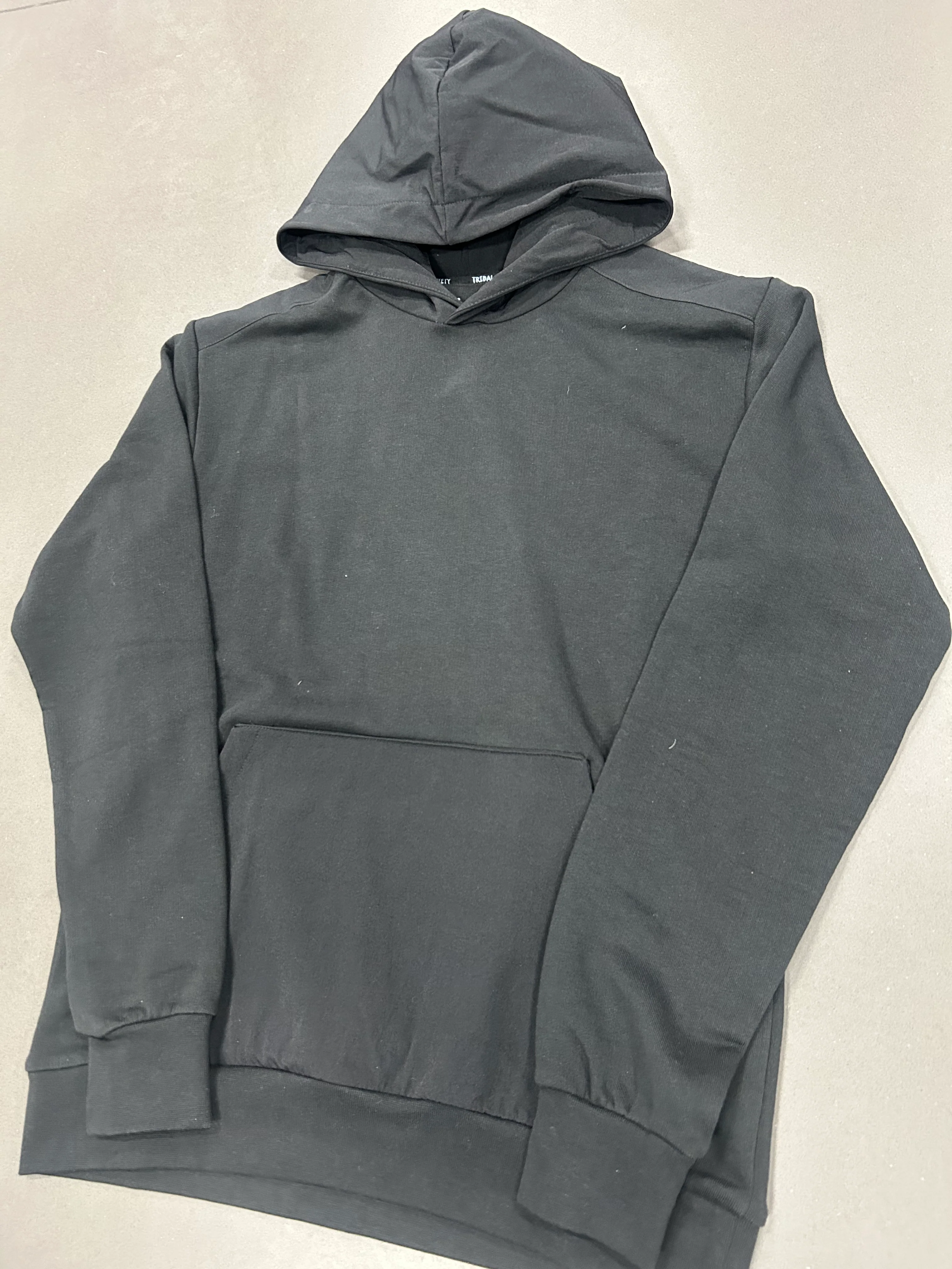 RESELL: Black Panel Hoodie XS - Image 2