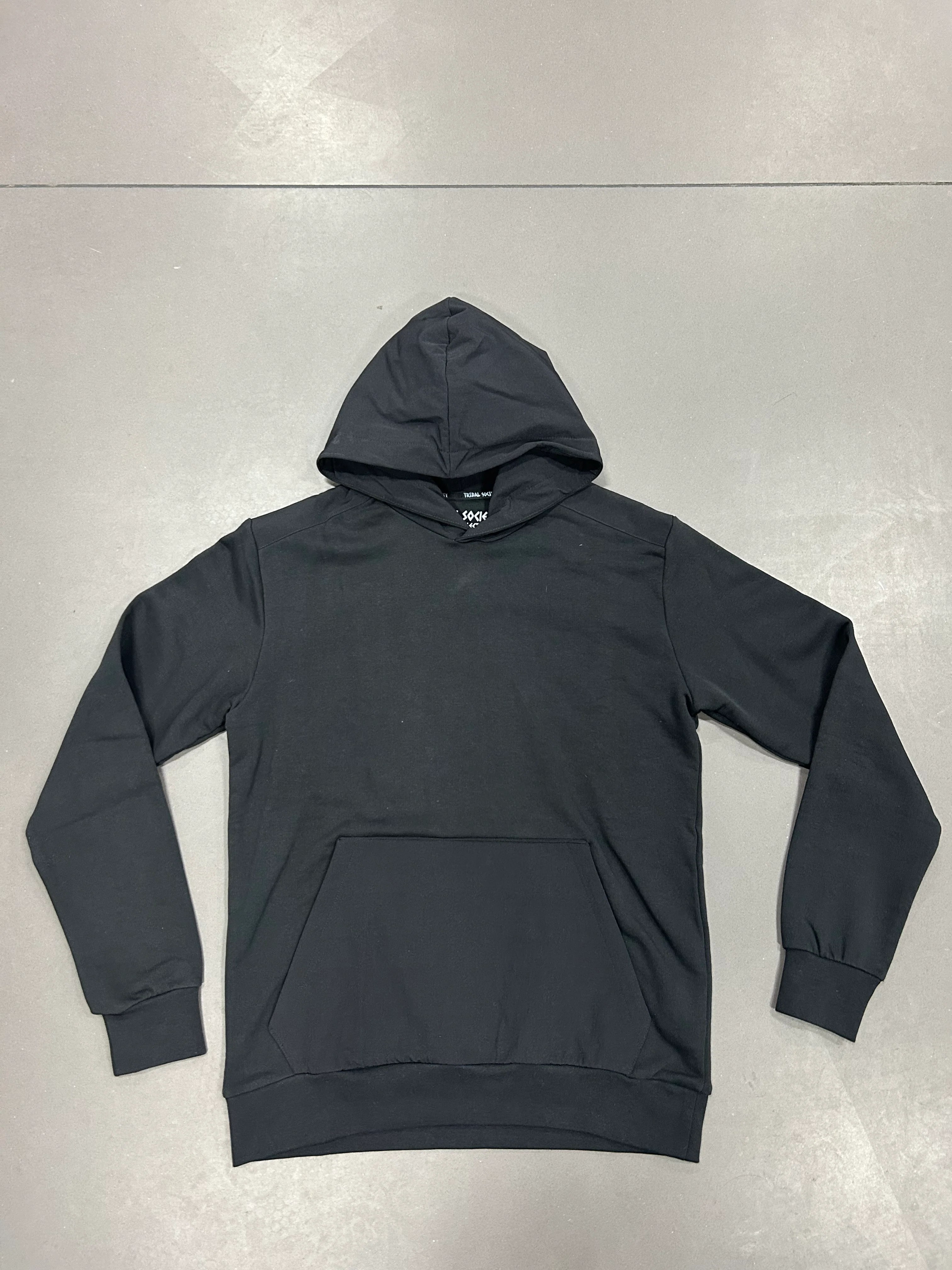 RESELL: Black Panel Hoodie XS - Image 5