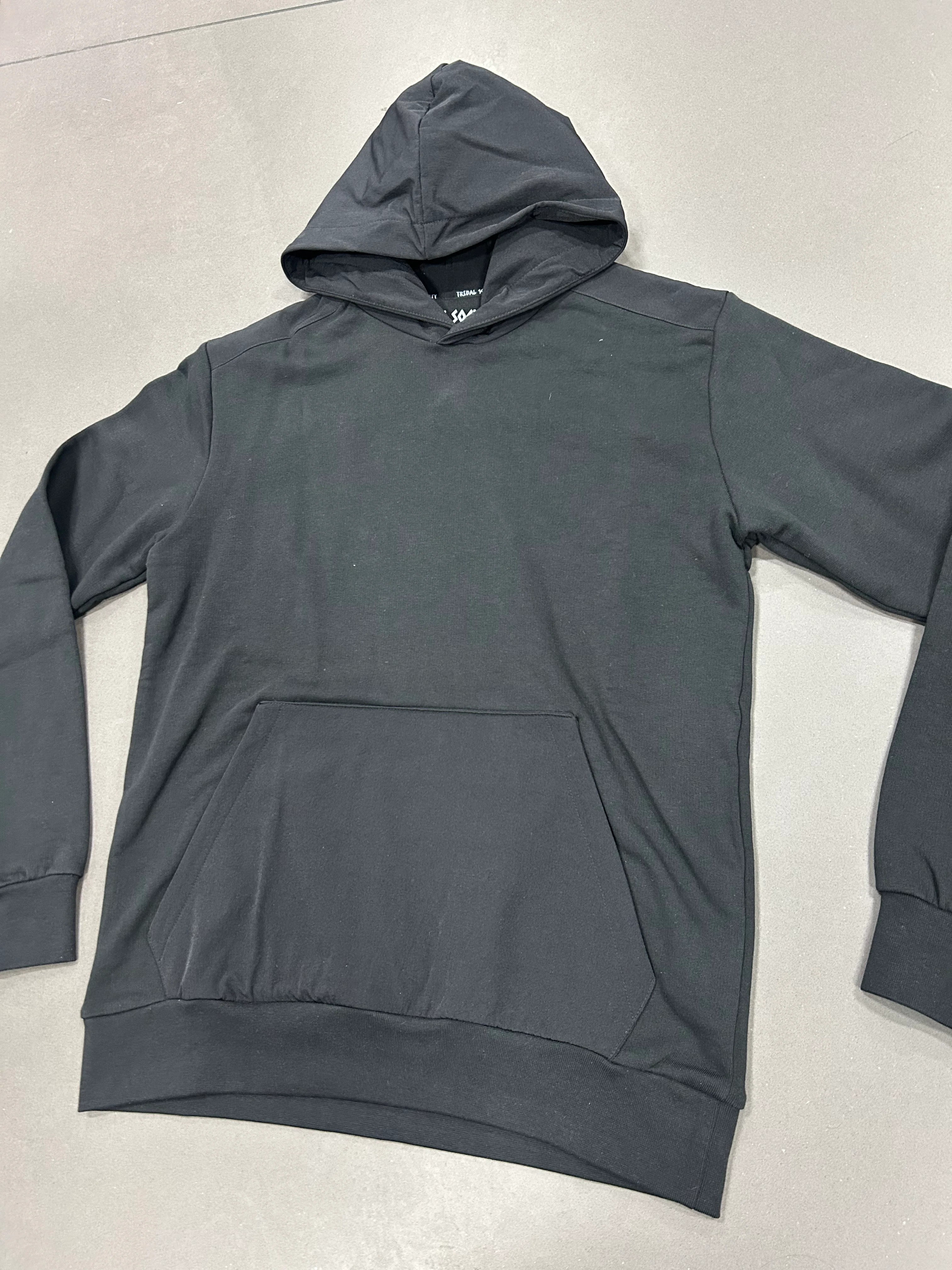 RESELL: Black Panel Hoodie XS - Image 6