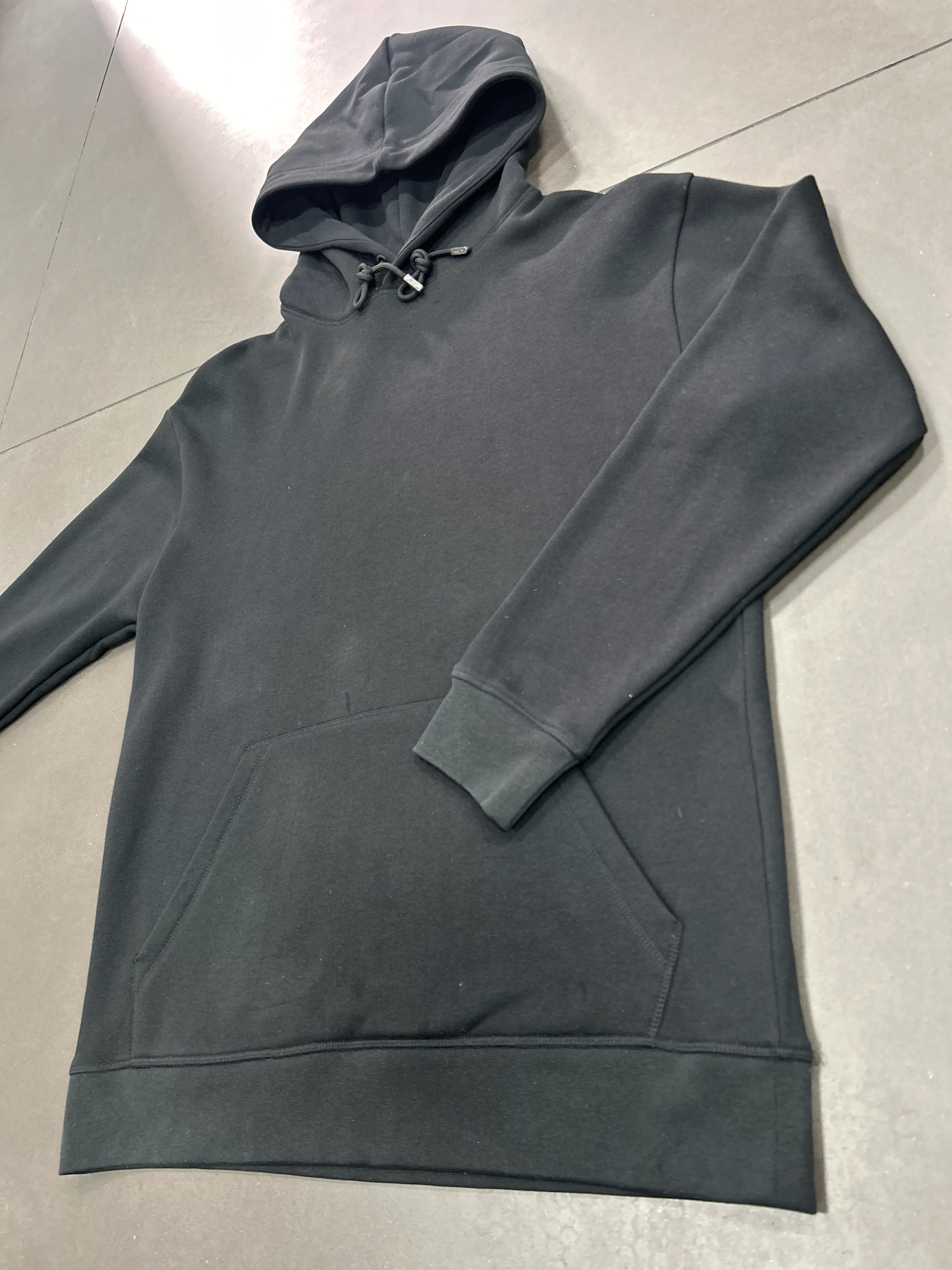 RESELL: Black Pocket Logo Hoodie - Image 4