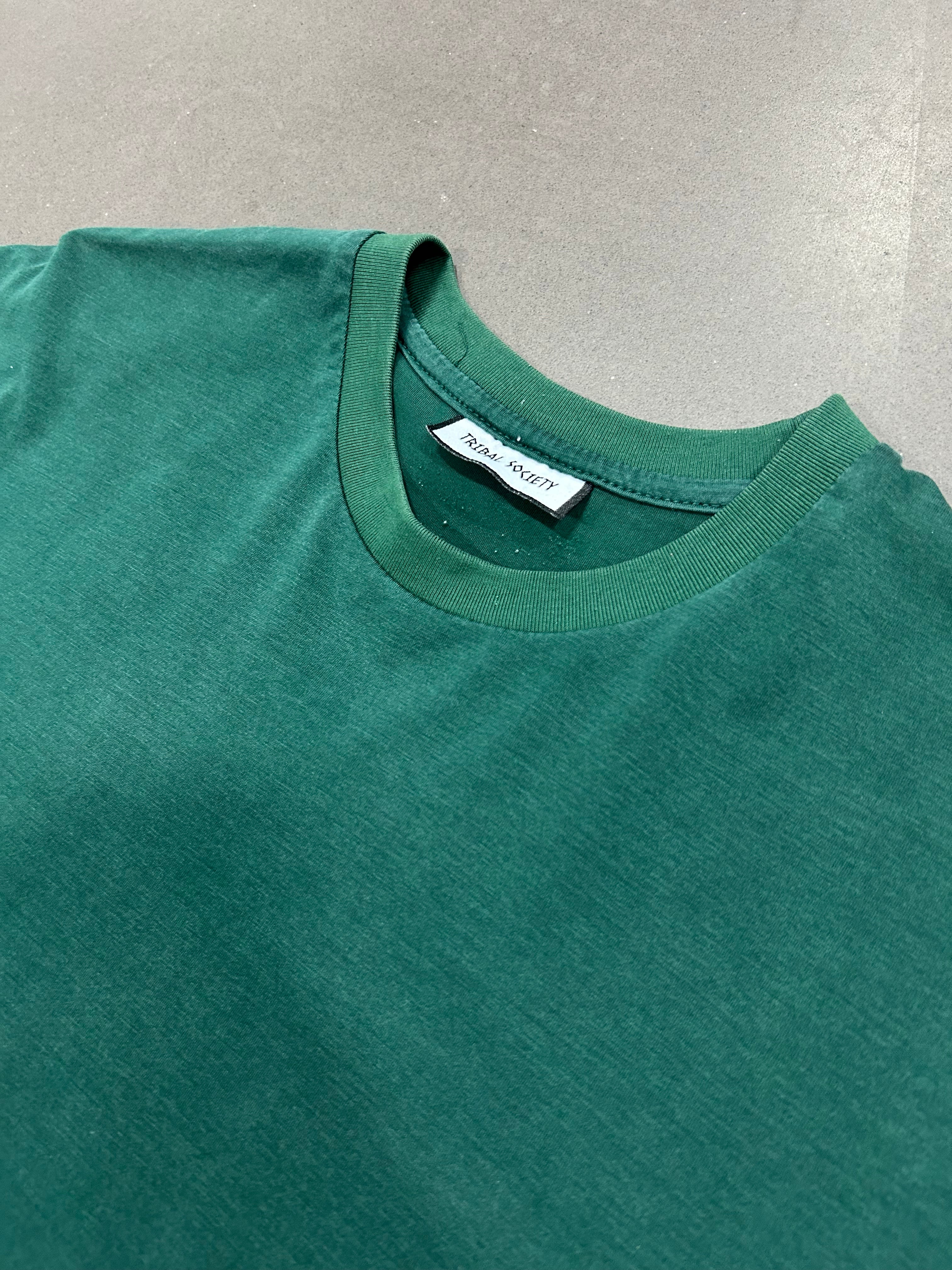 RESELL: Forest Green Luxe Tee, Medium - Image 4