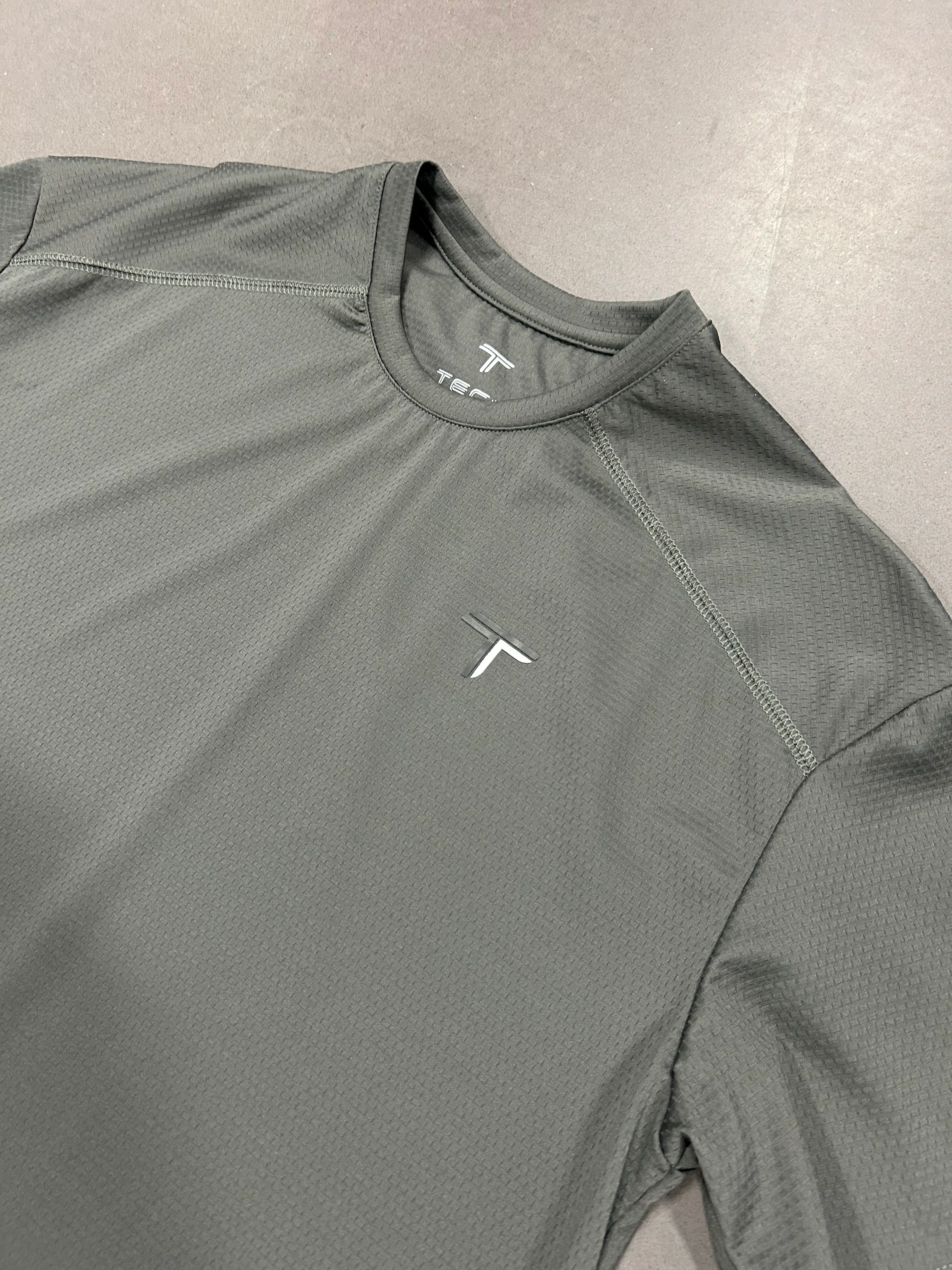 RESELL: Khaki Shadow Tee, Medium - Image 3