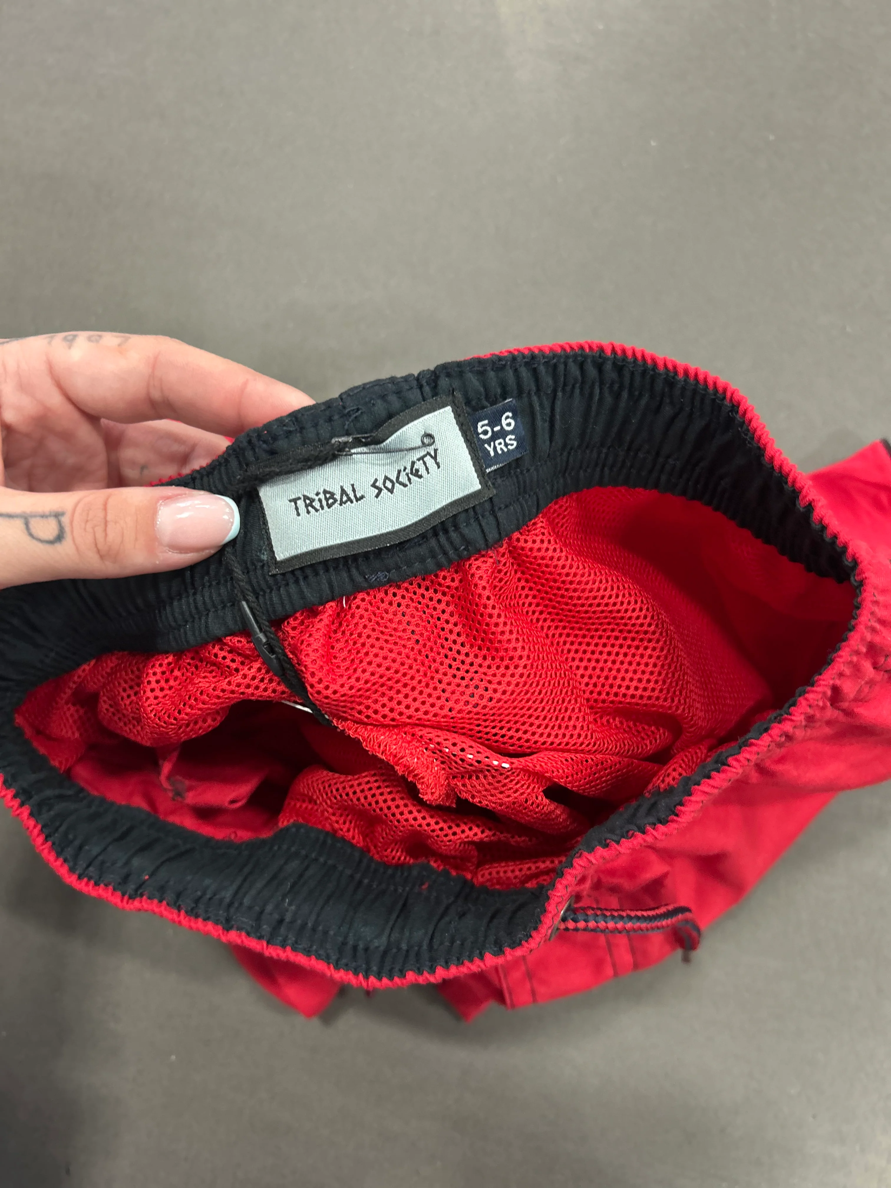 RESELL: Kids red swim shorts - Image 4