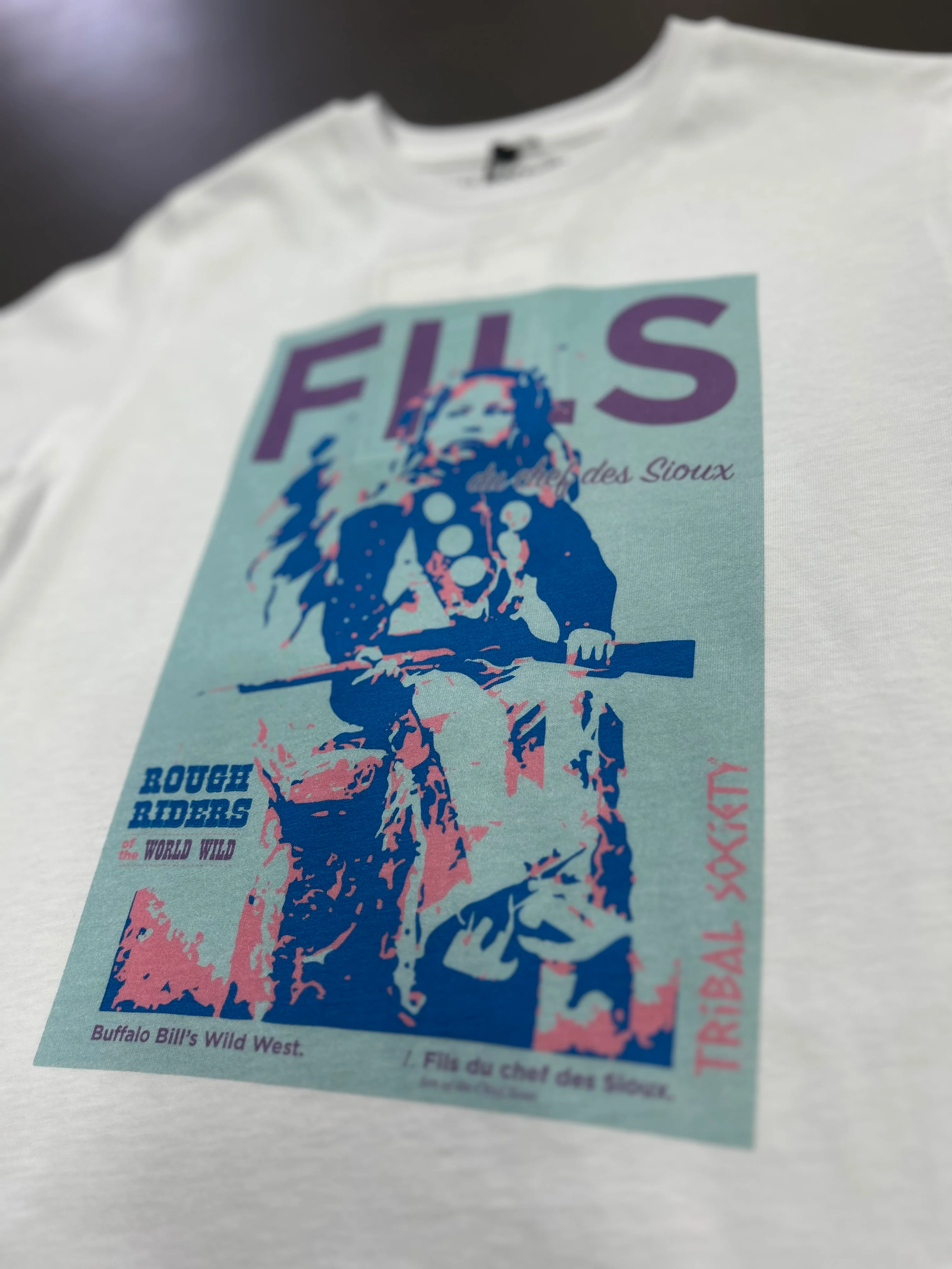RESELL: Kids Wild West print T-shirt - Image 5