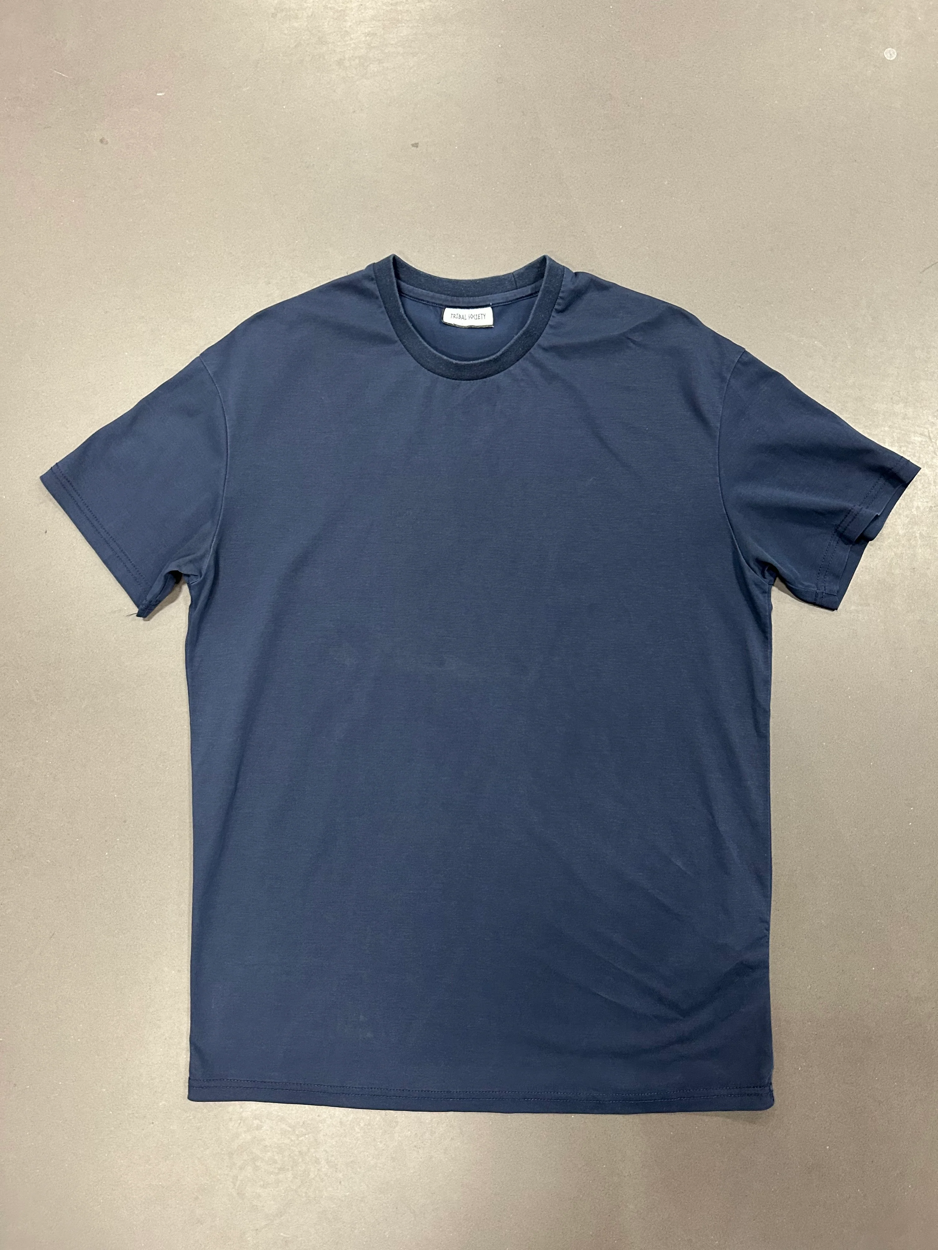 RESELL: Navy Luxe Tee, Medium - Image 2