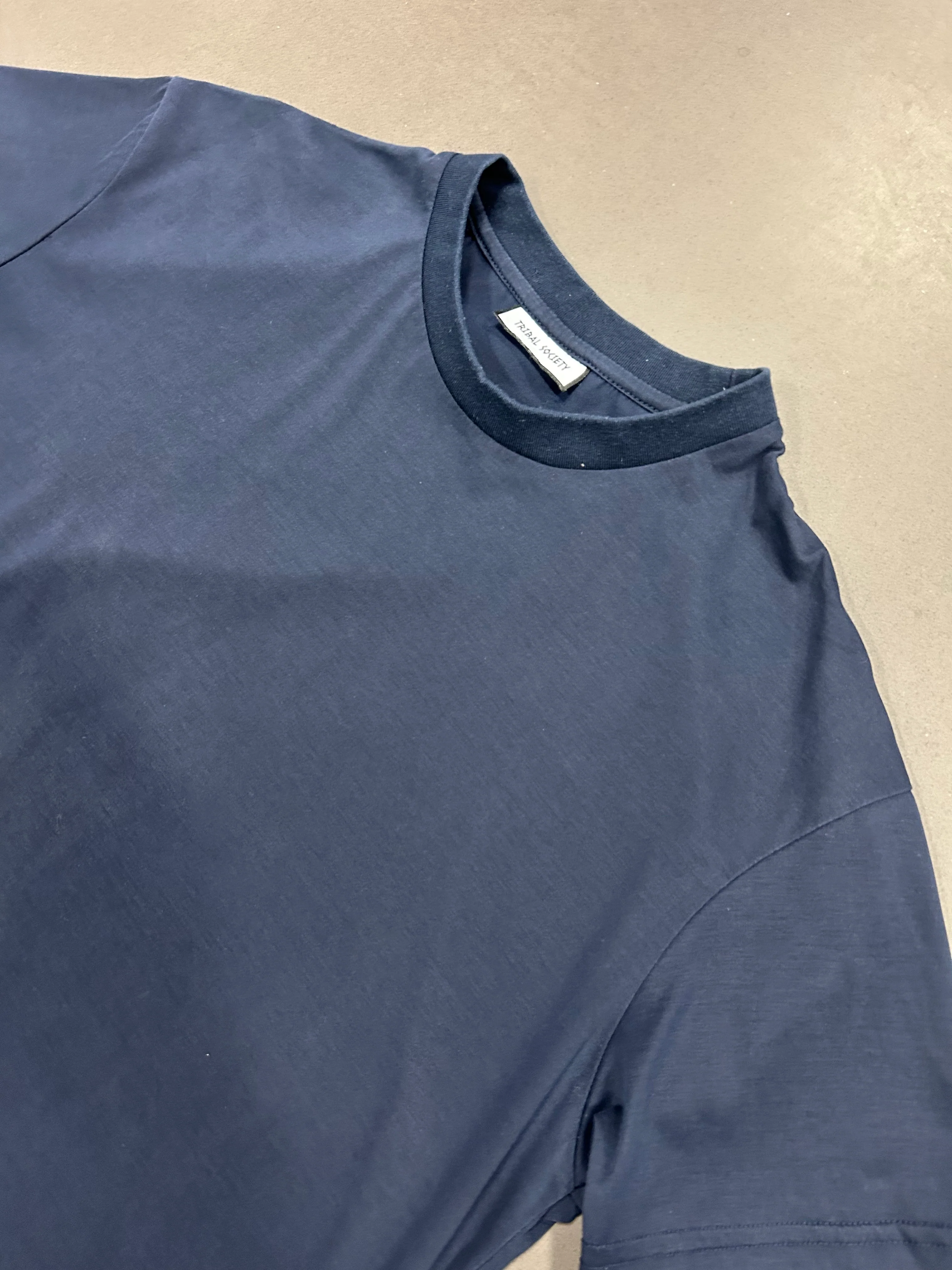 RESELL: Navy Luxe Tee, Medium - Image 3