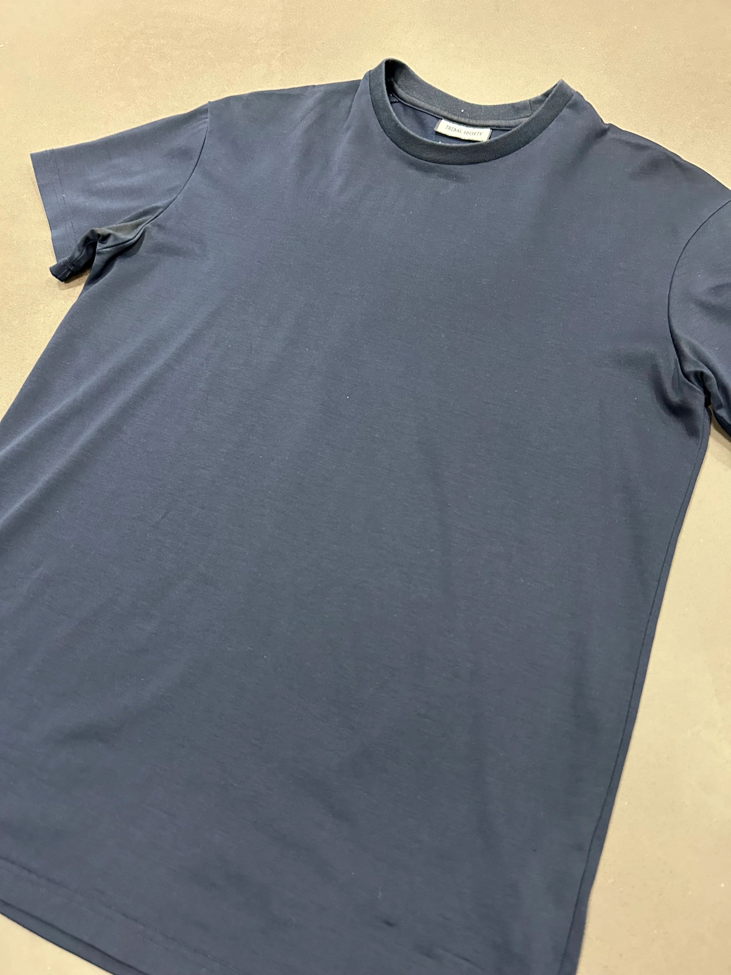 RESELL: Navy Luxe Tee, Small - Image 4