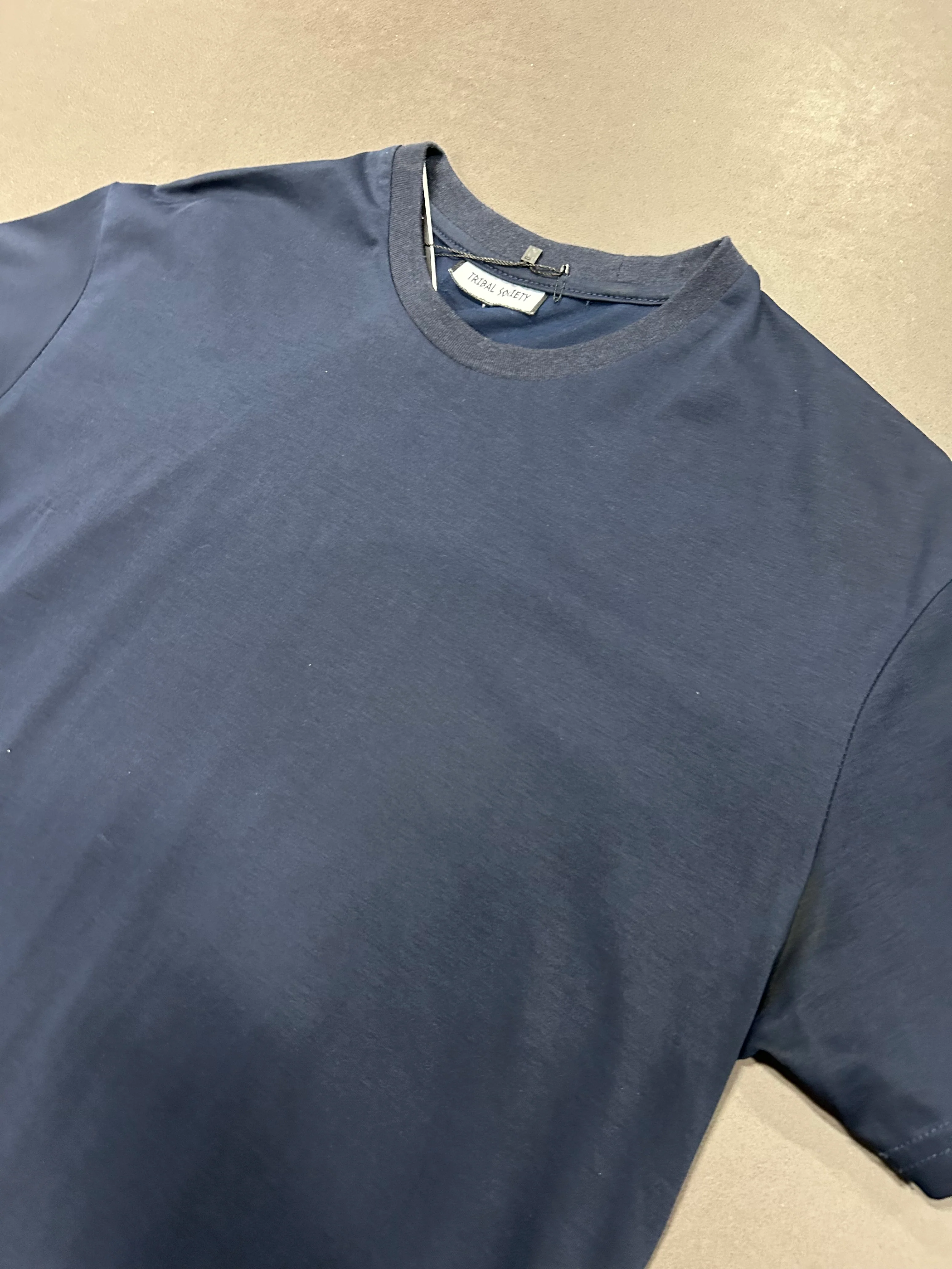 RESELL: Navy Luxe Tee, Small - Image 2
