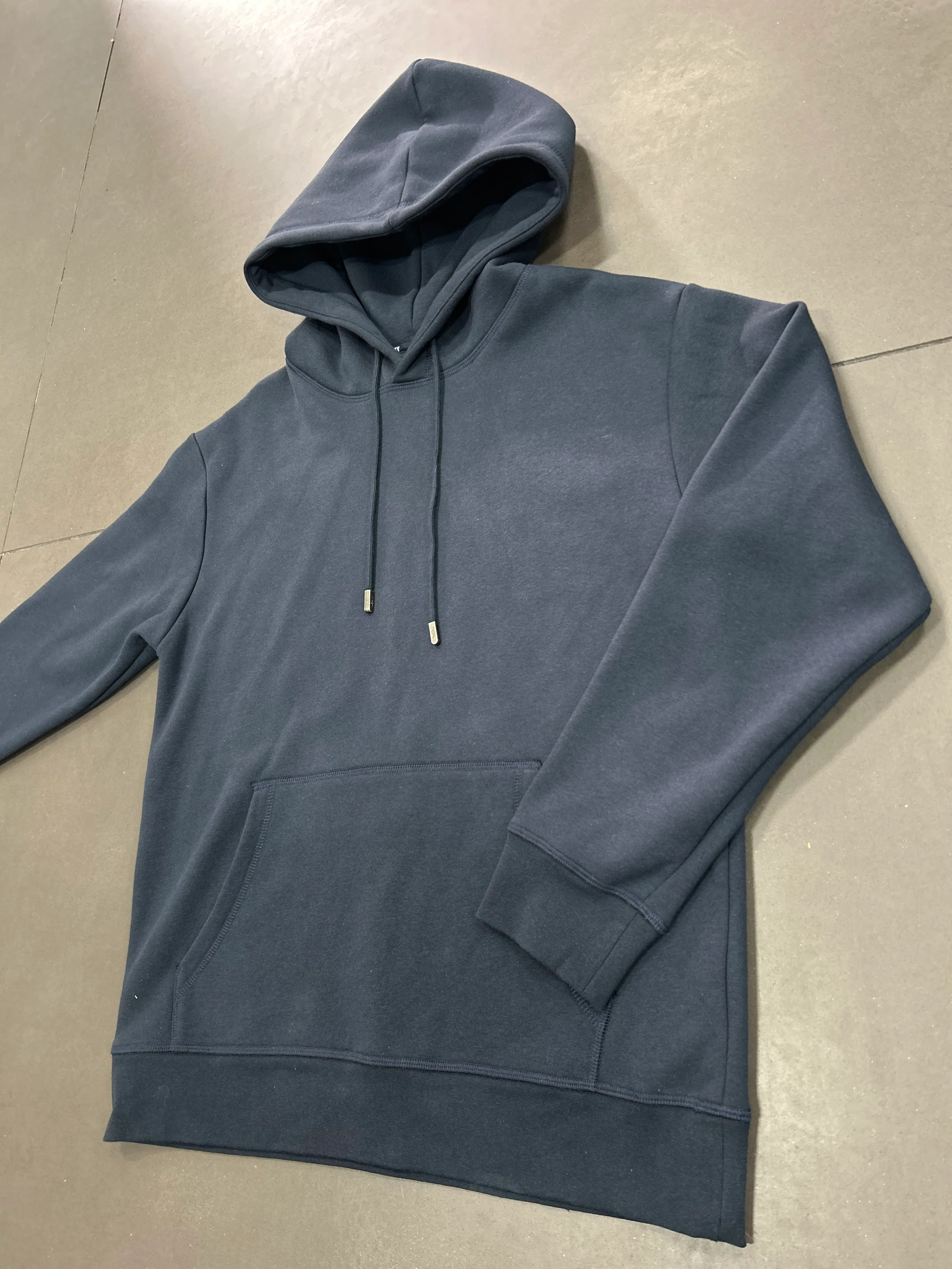 RESELL: Navy Pocket Logo Hoodie - Image 2