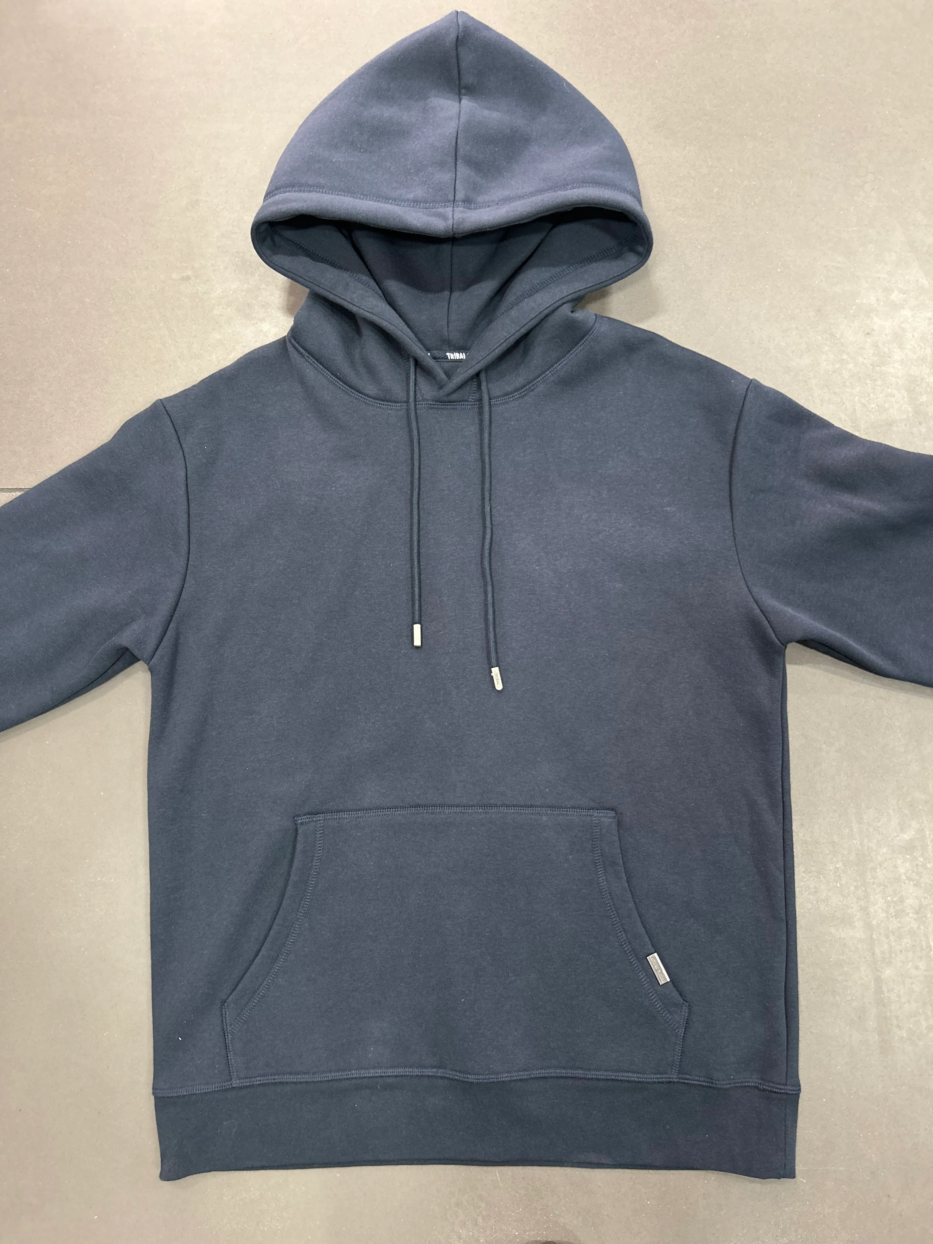 RESELL: Navy Pocket Logo Hoodie - Image 3