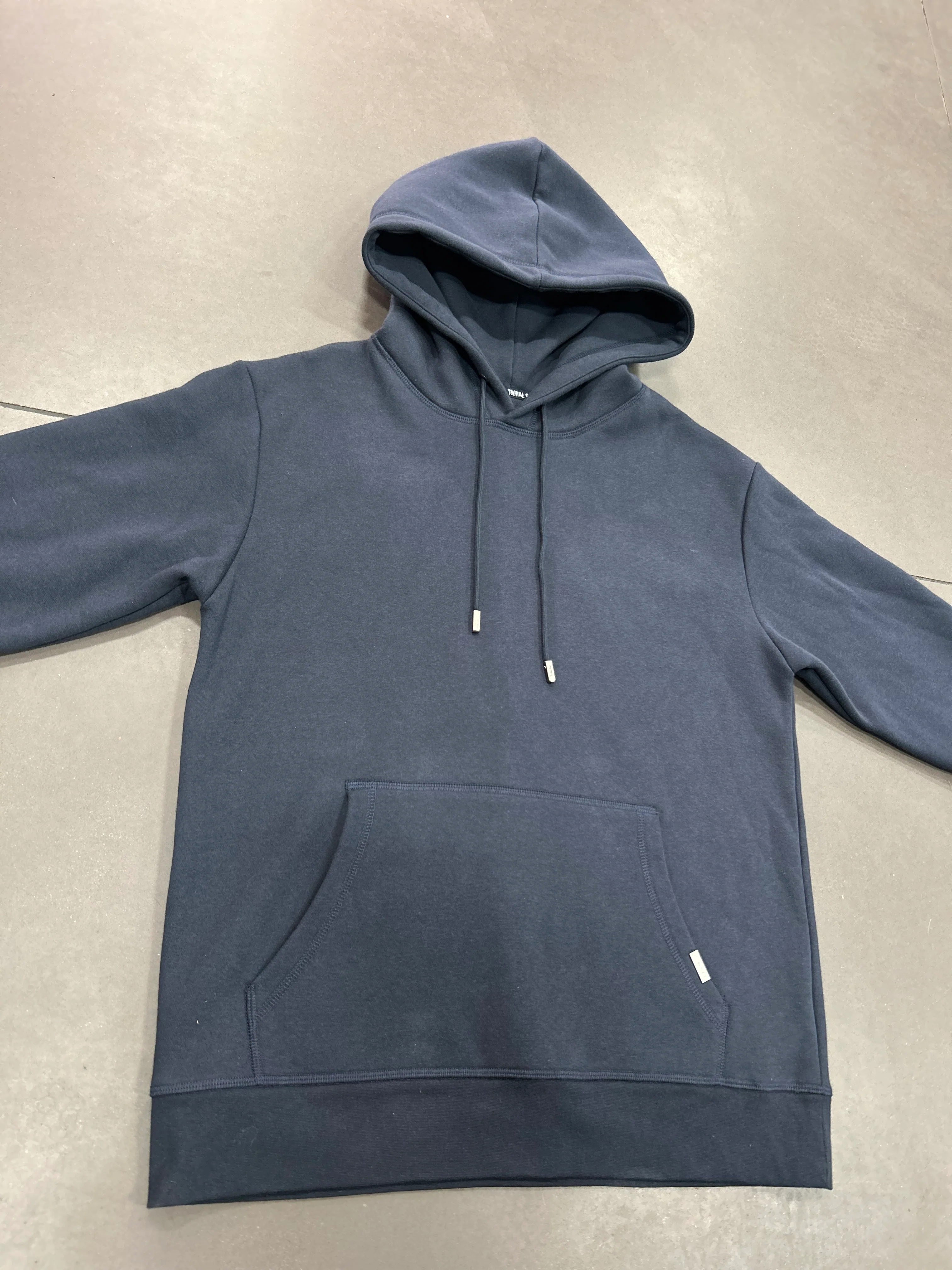 RESELL: Navy Pocket Logo Hoodie - Image 4