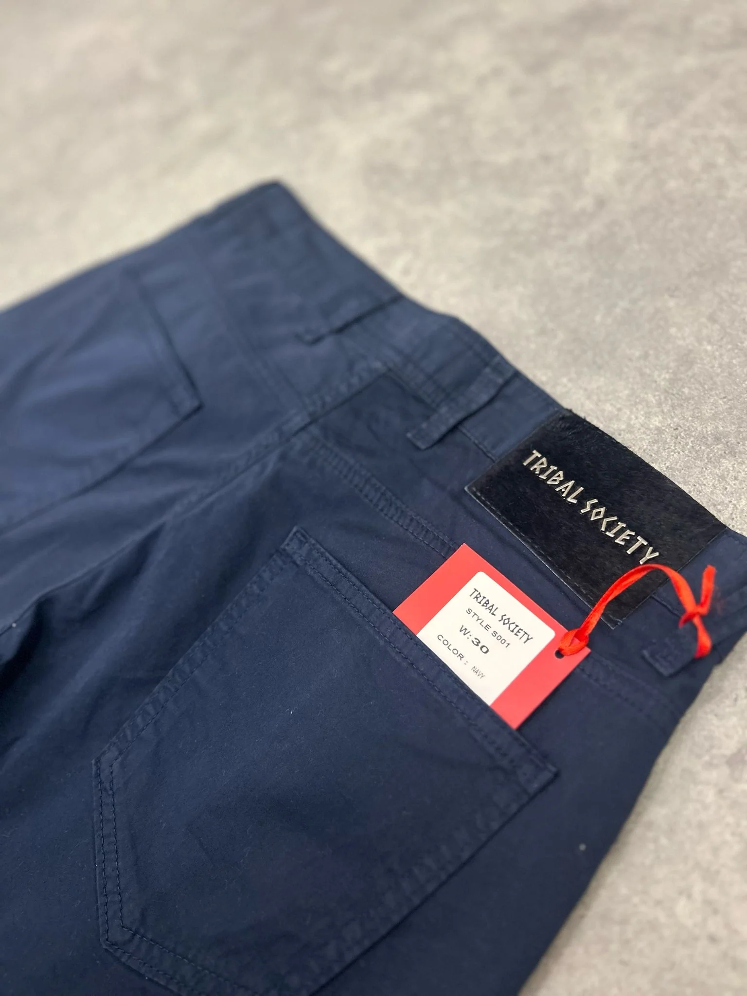 RESELL: Navy Tribal Shorts 30" - Image 4