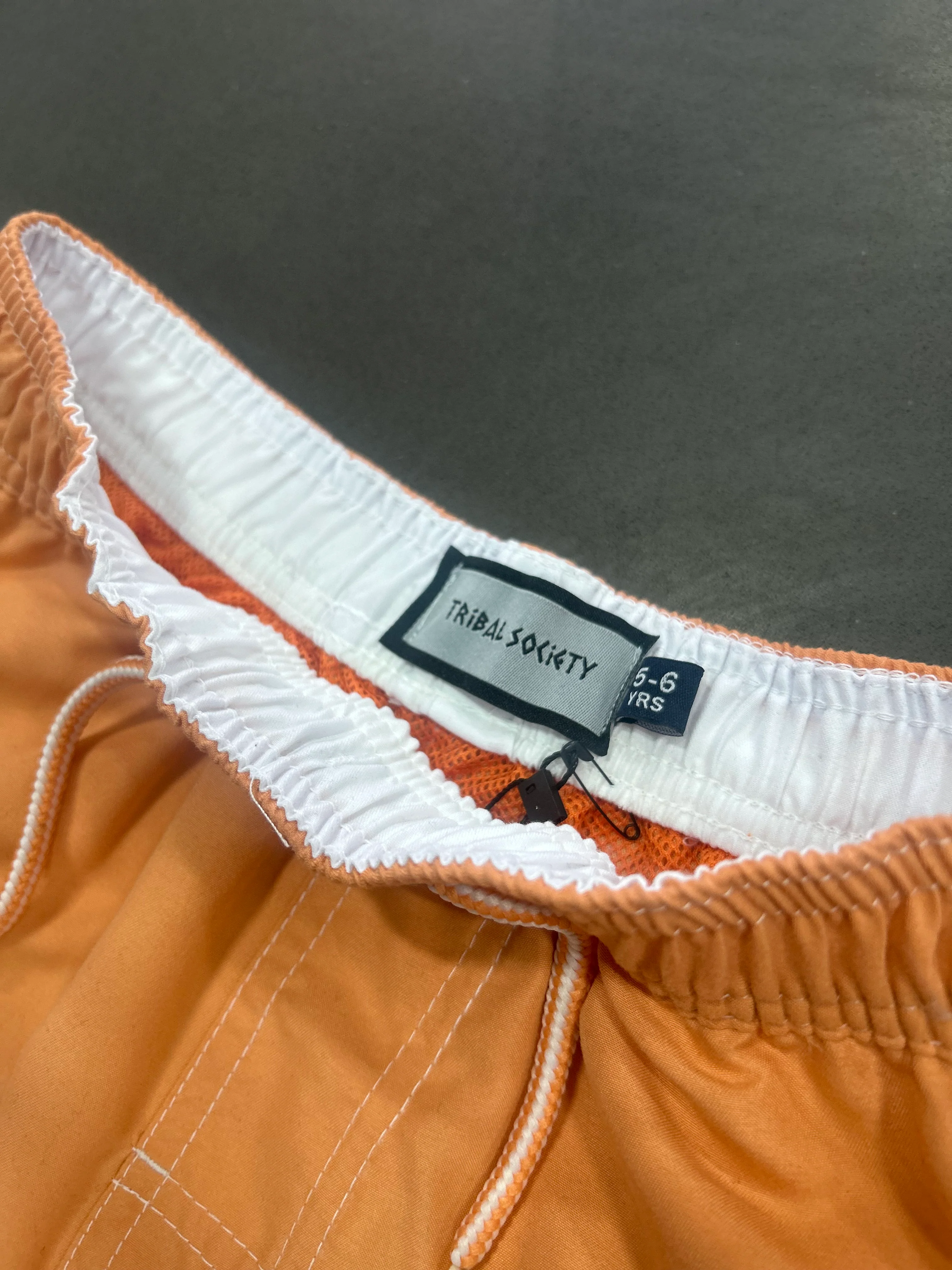 RESELL: Orange kids swim shorts - Image 4