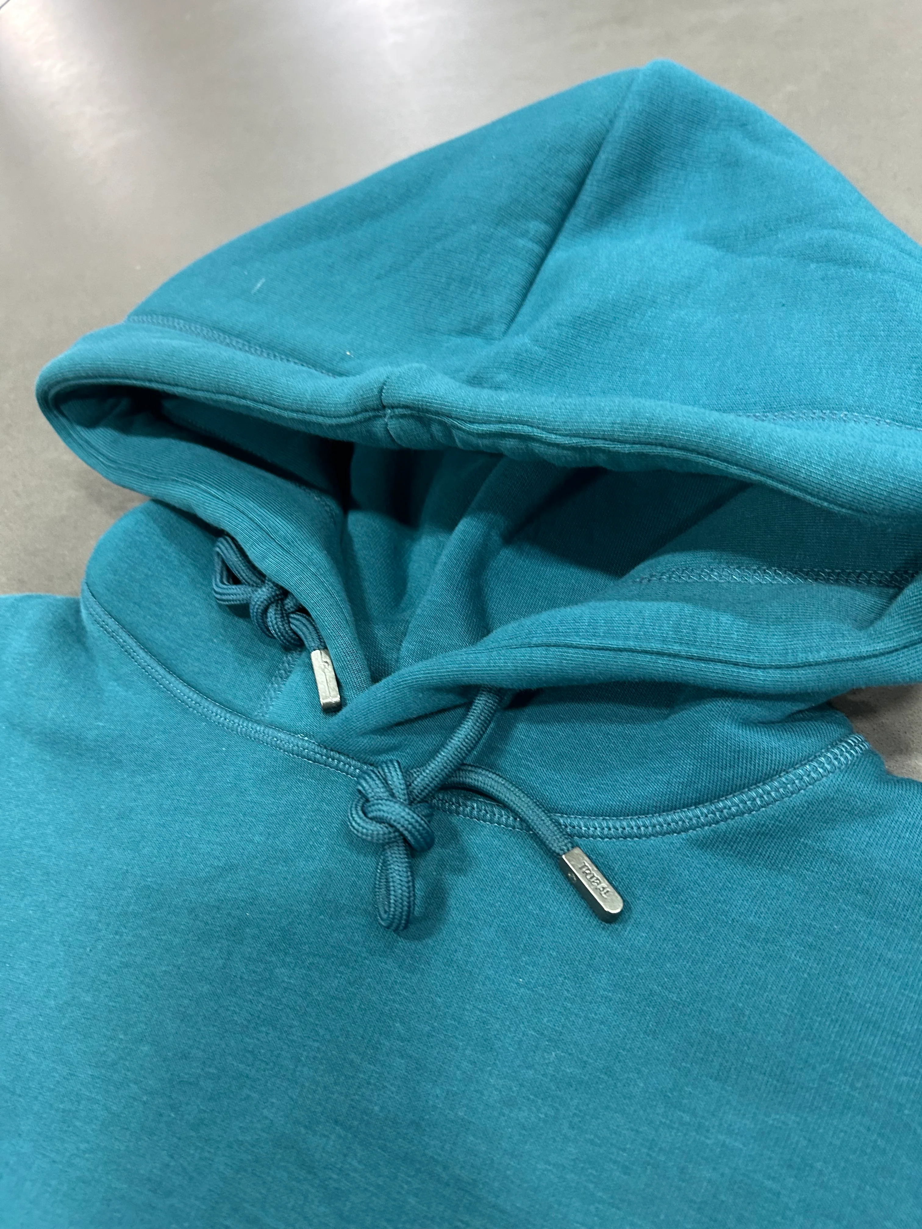 RESELL: Petrol blue hoodie - Image 3