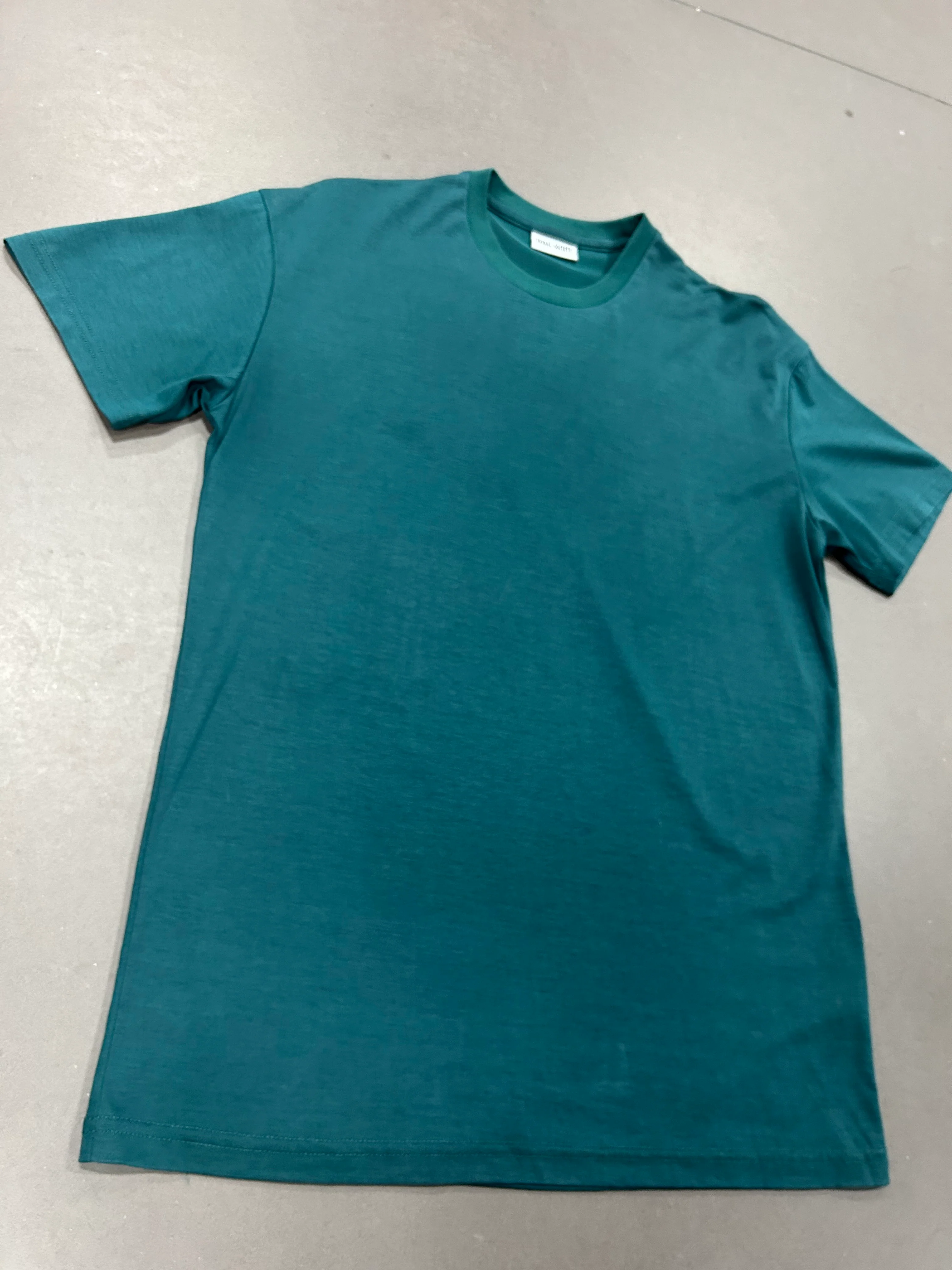 RESELL: Petrol Blue Luxe Tee, Small - Image 2