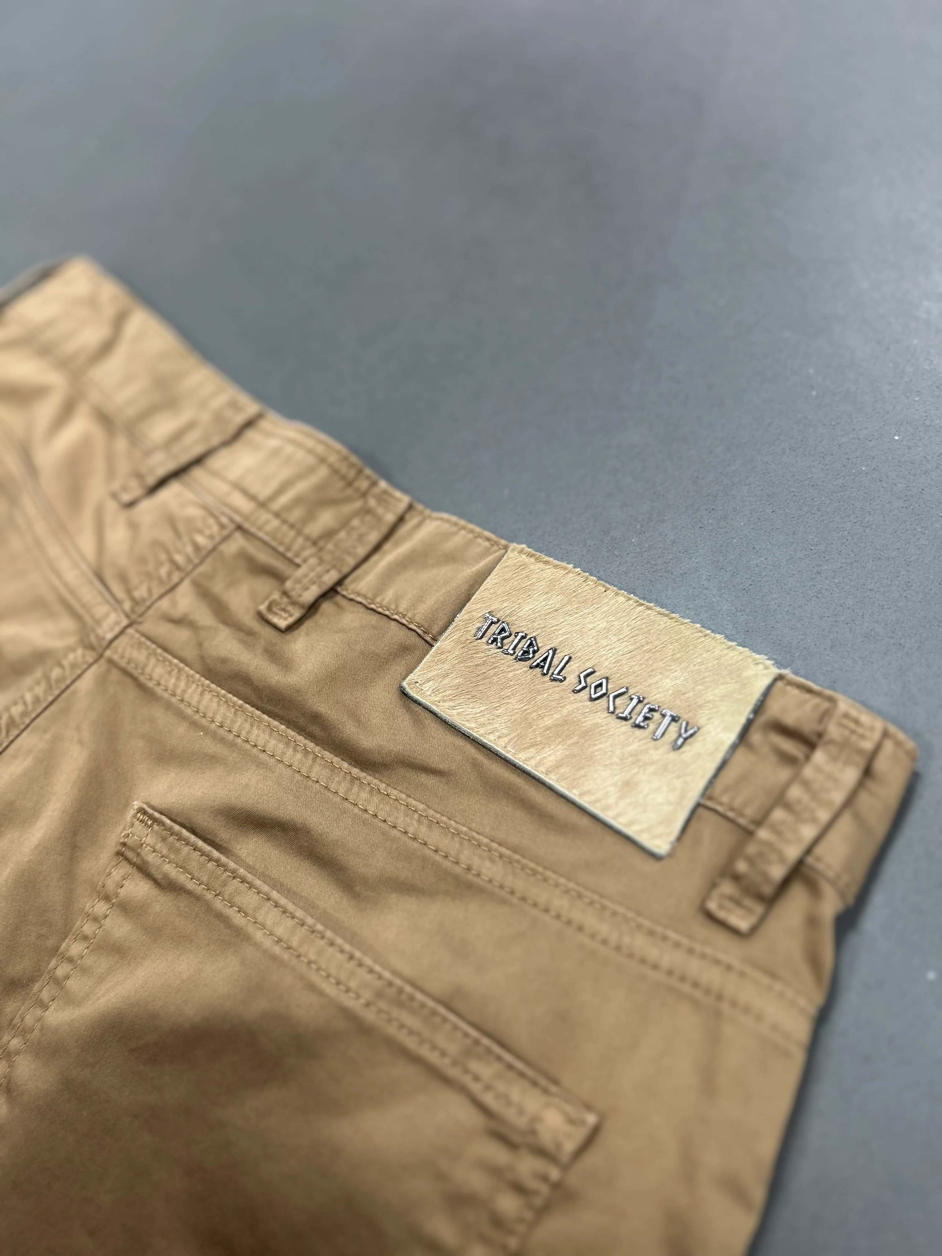 RESELL: Tan Chino Shorts - Image 4