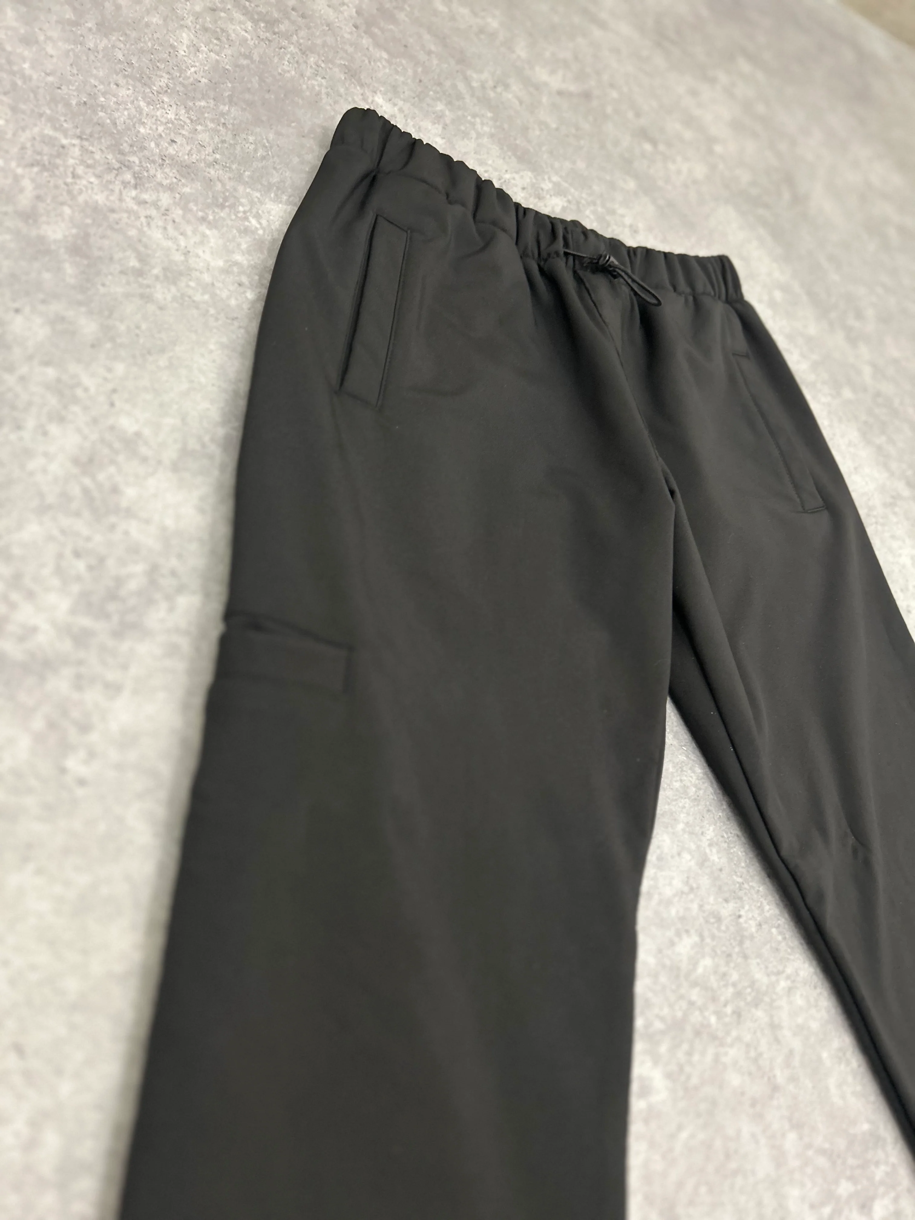 RESELL: TTECH Shell Tracksuit Fleece Lined Pants - Black - Image 3