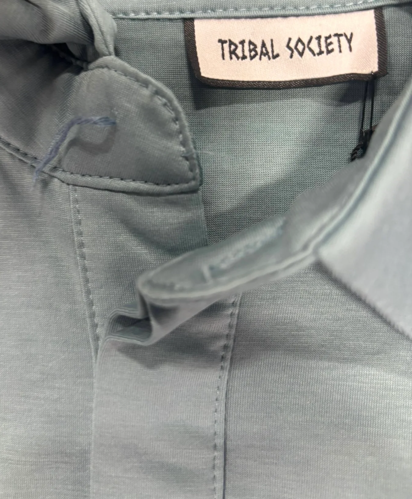 RESELL: XS sage polo - Image 2
