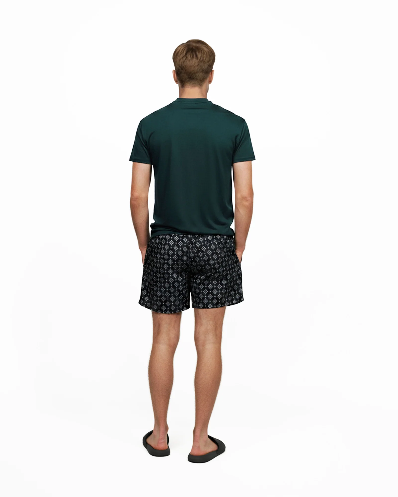 Swim Short - Black Square - Image 4