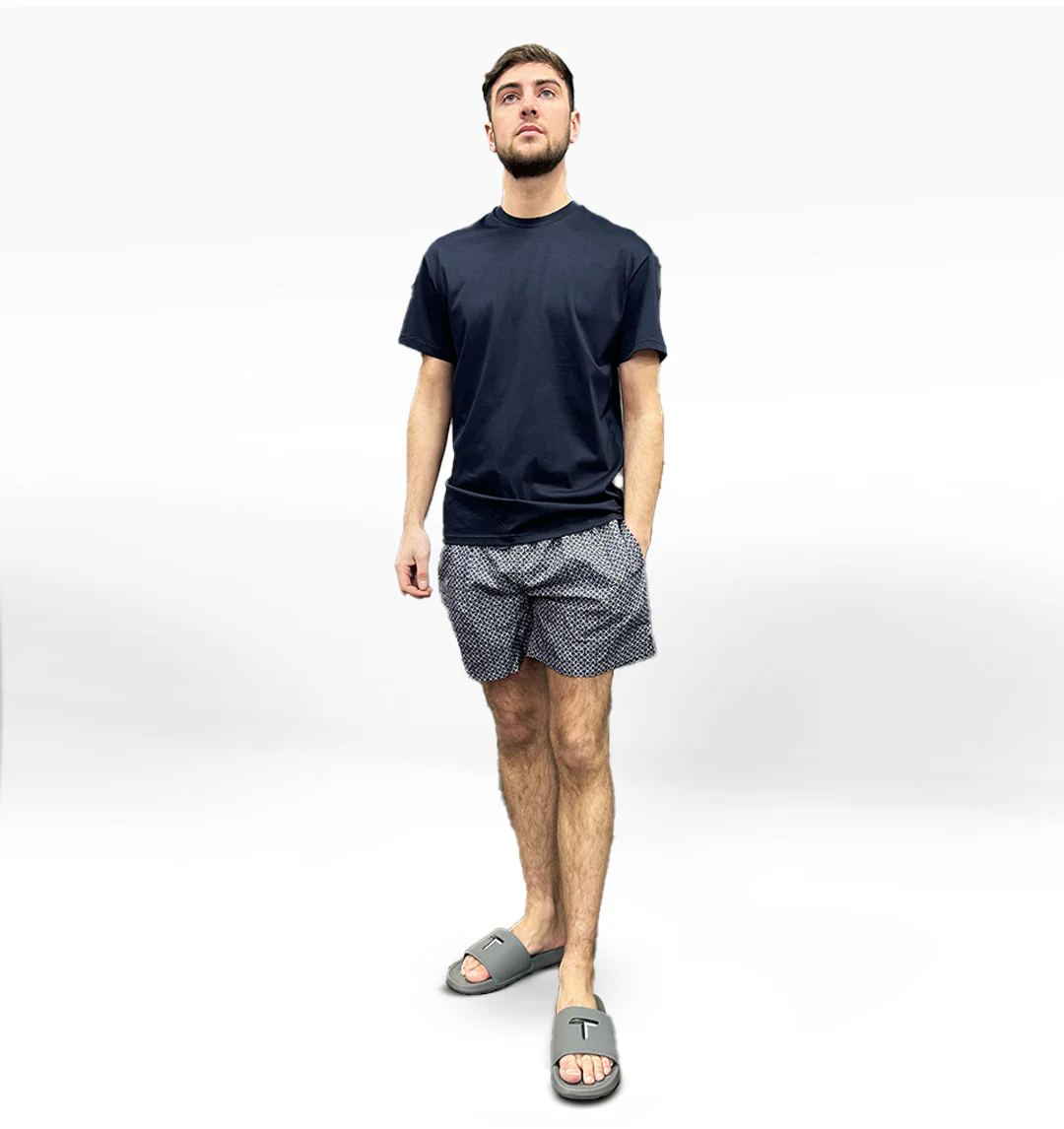 LCTB: Swim Shorts - Grey Geometric - Image 3