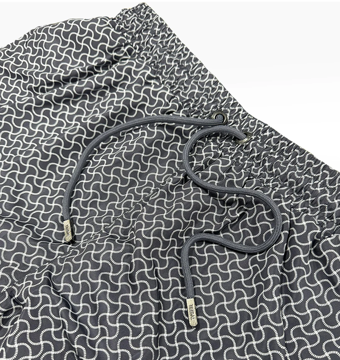 LCTB: Swim Shorts - Grey Geometric - Image 4