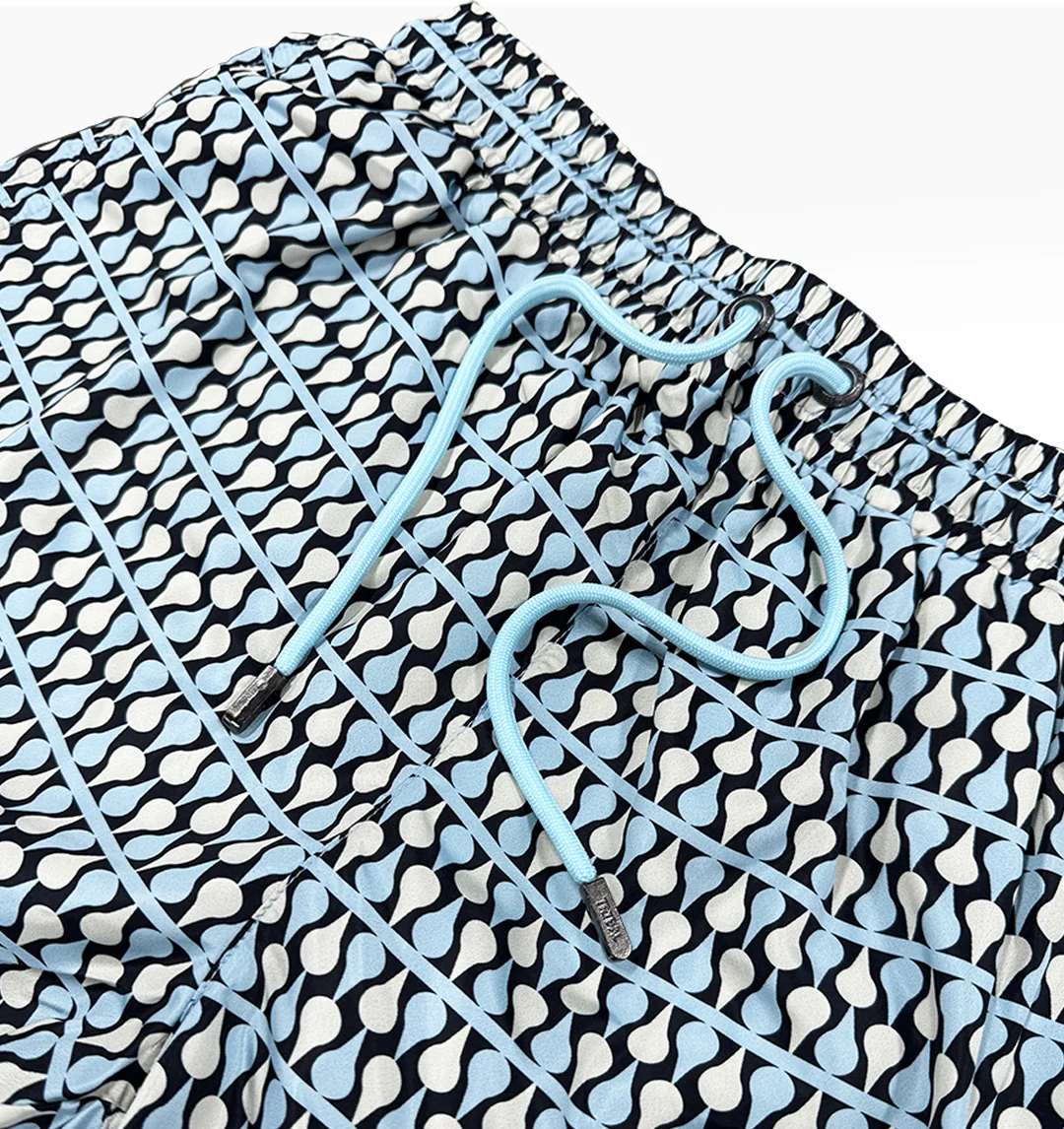 LCTB: Swim Shorts - Mint Geometric - Image 4