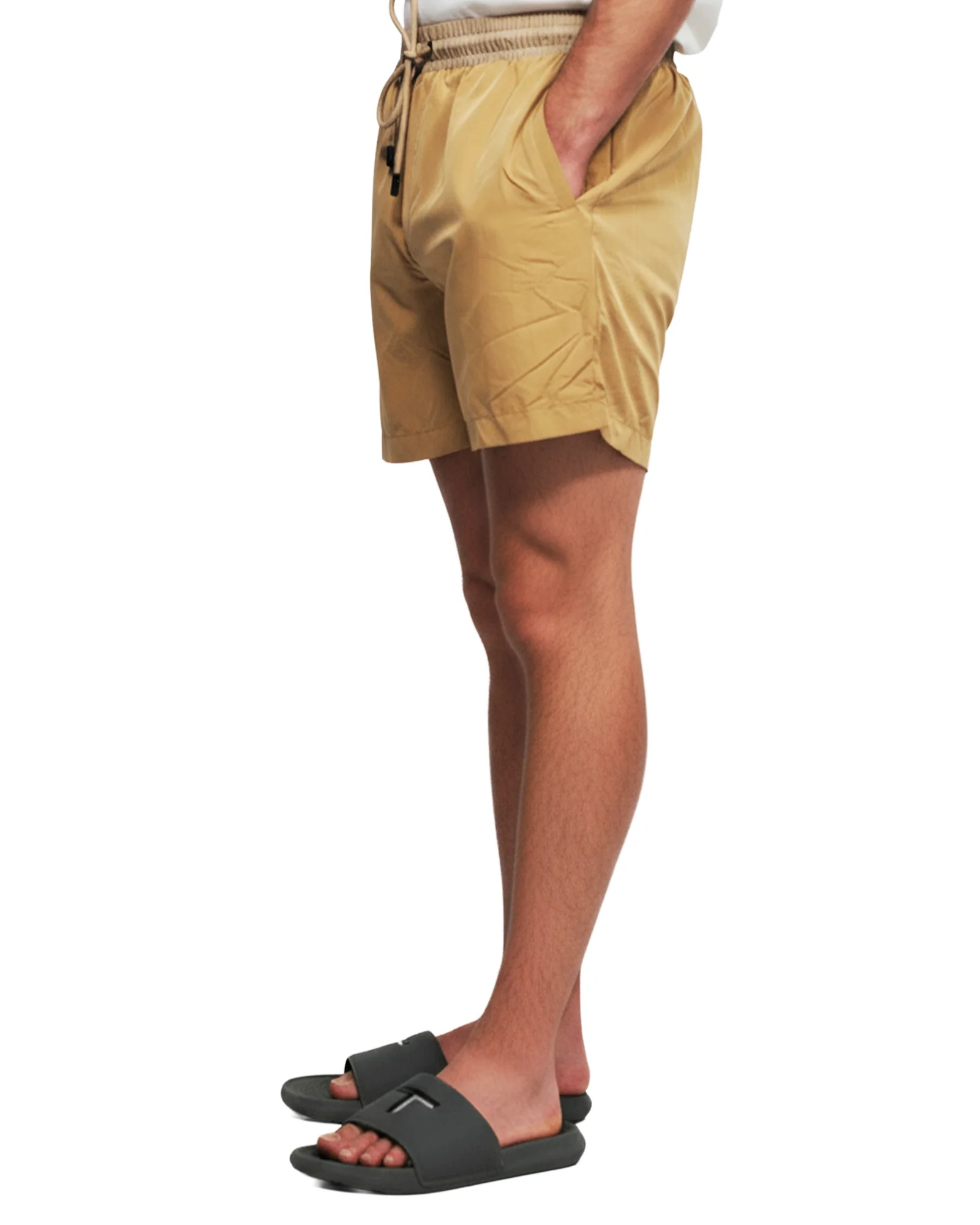 Swim Shorts - Biscuit Trim - Image 3