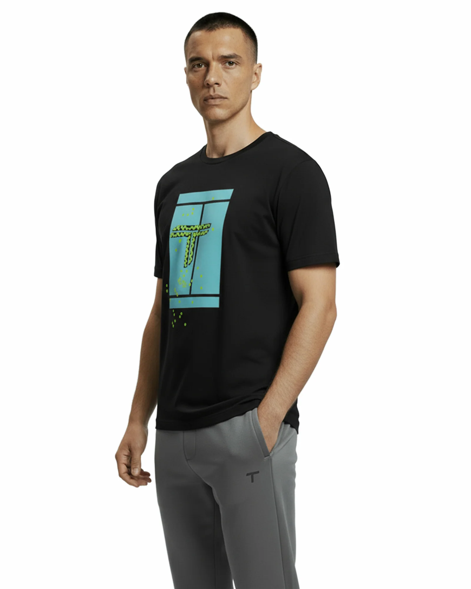 TTECH Centre Court - Black [3 For £30] - Image 3