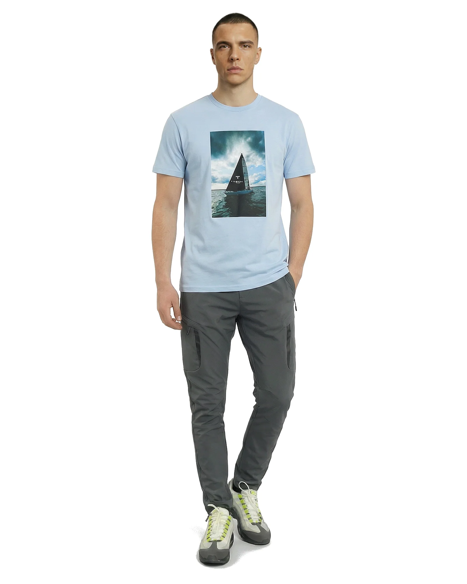 TTECH Sailing T - Sky [3 For £30] - Image 2