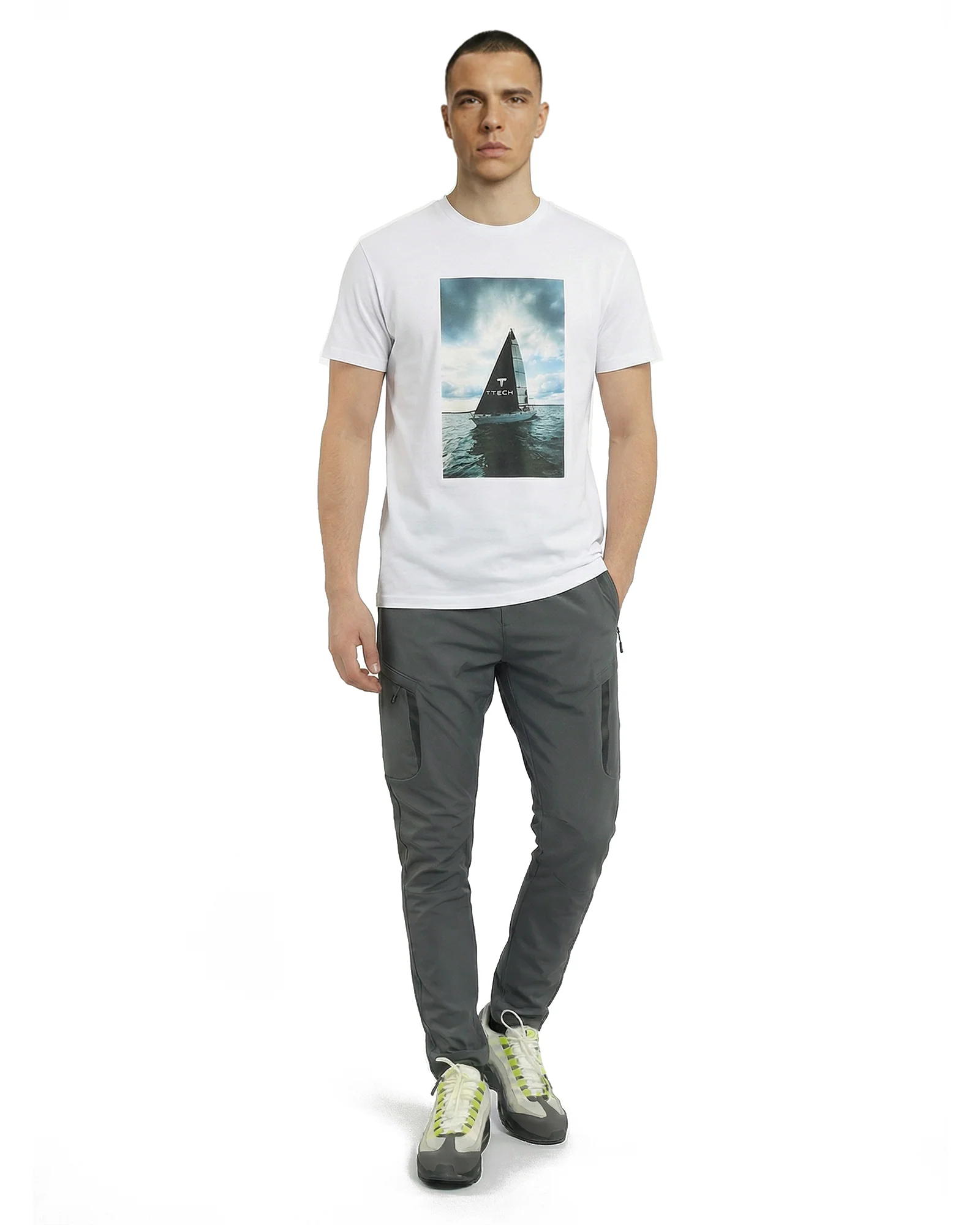 TTECH Sailing T - White [3 For £30] - Image 2
