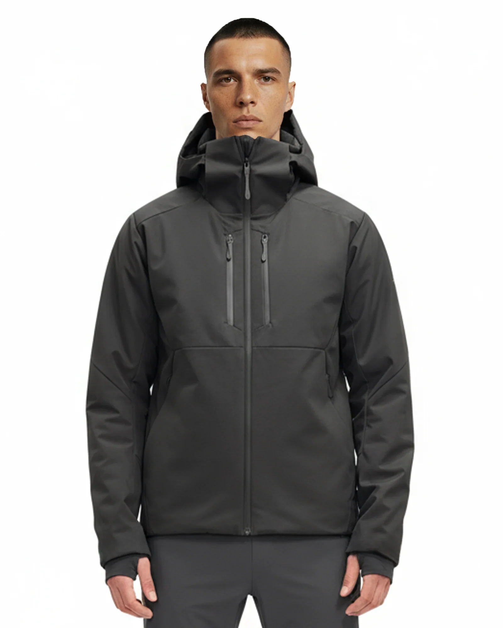 LCTB: TTECH T2 Puffer Jacket - Black - Image 2