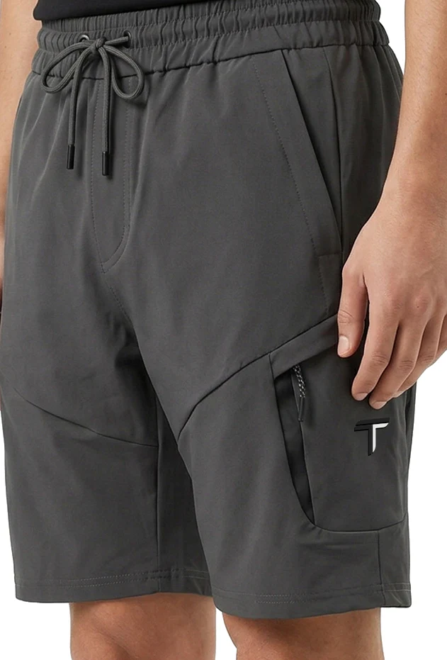 TTECH T6 Shorts - Grey - Image 4