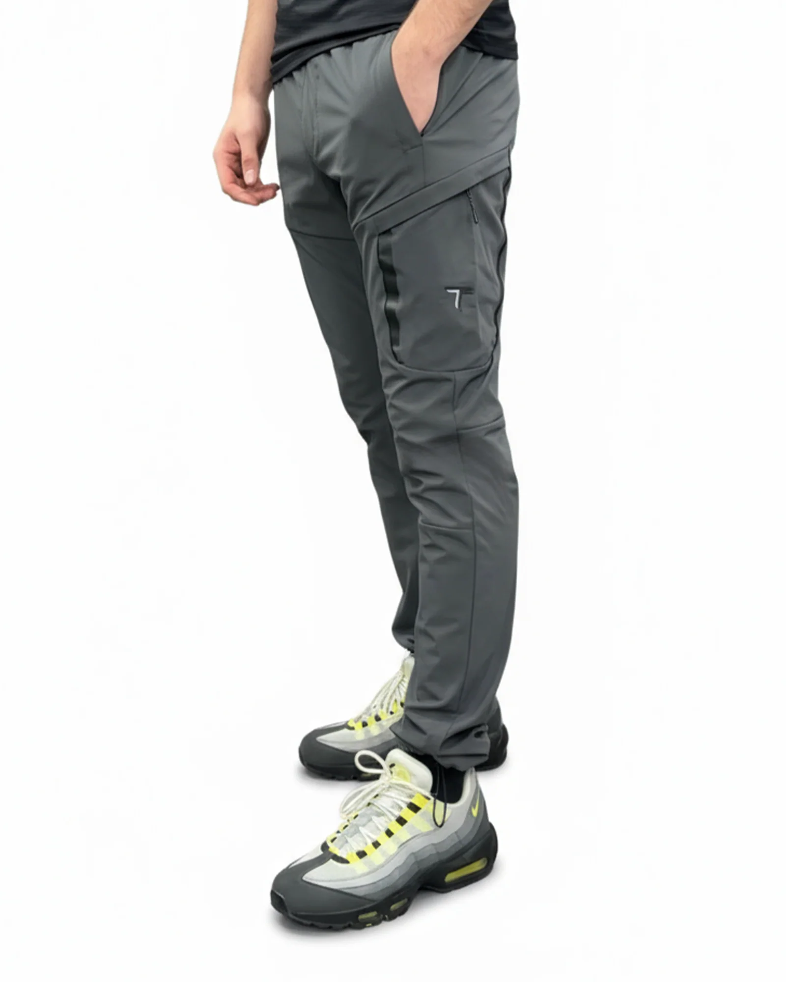 TTECH T6 Trackpants - Grey - Image 5