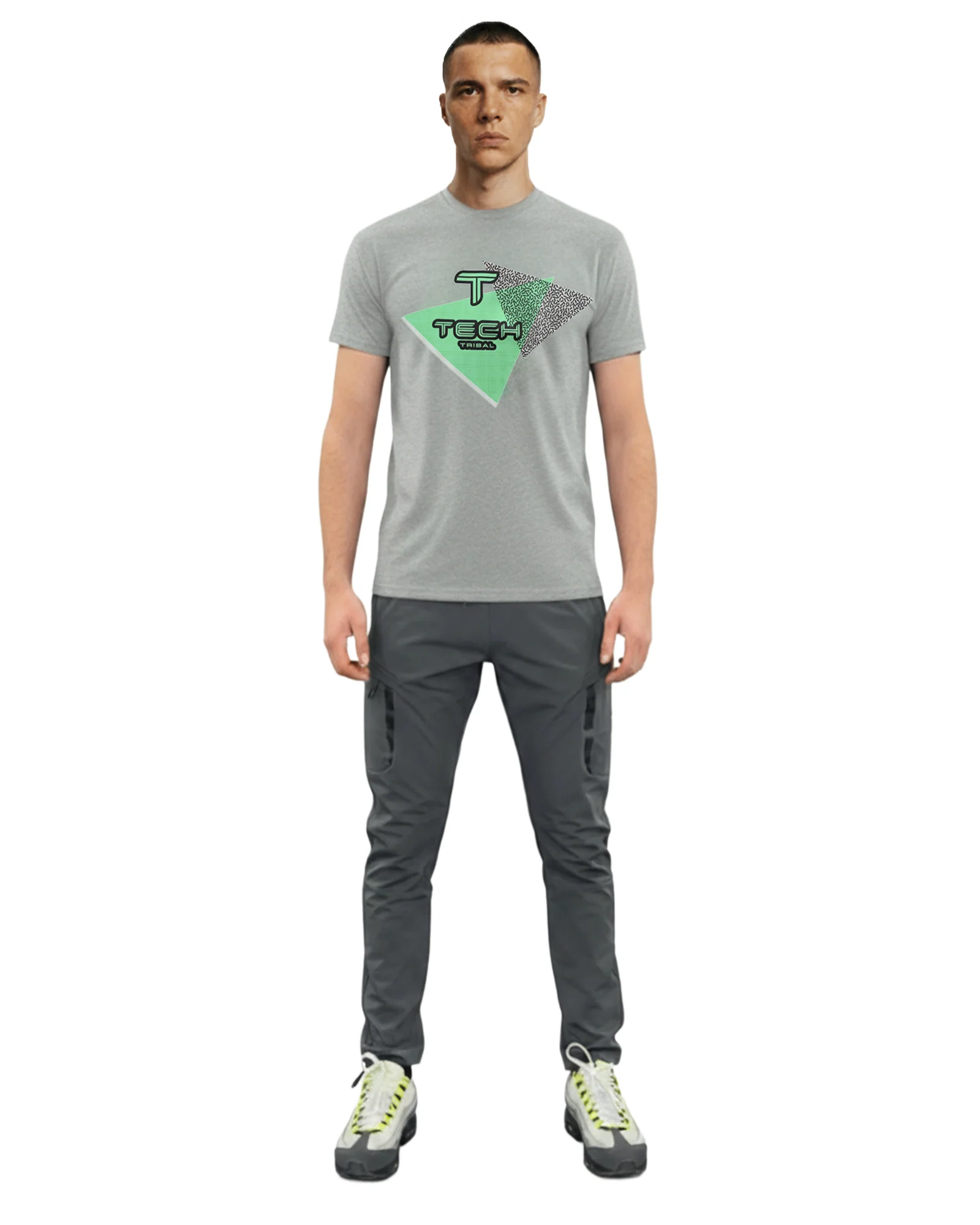 TTECH Two Triangle T - Grey [3 For £30] - Image 2